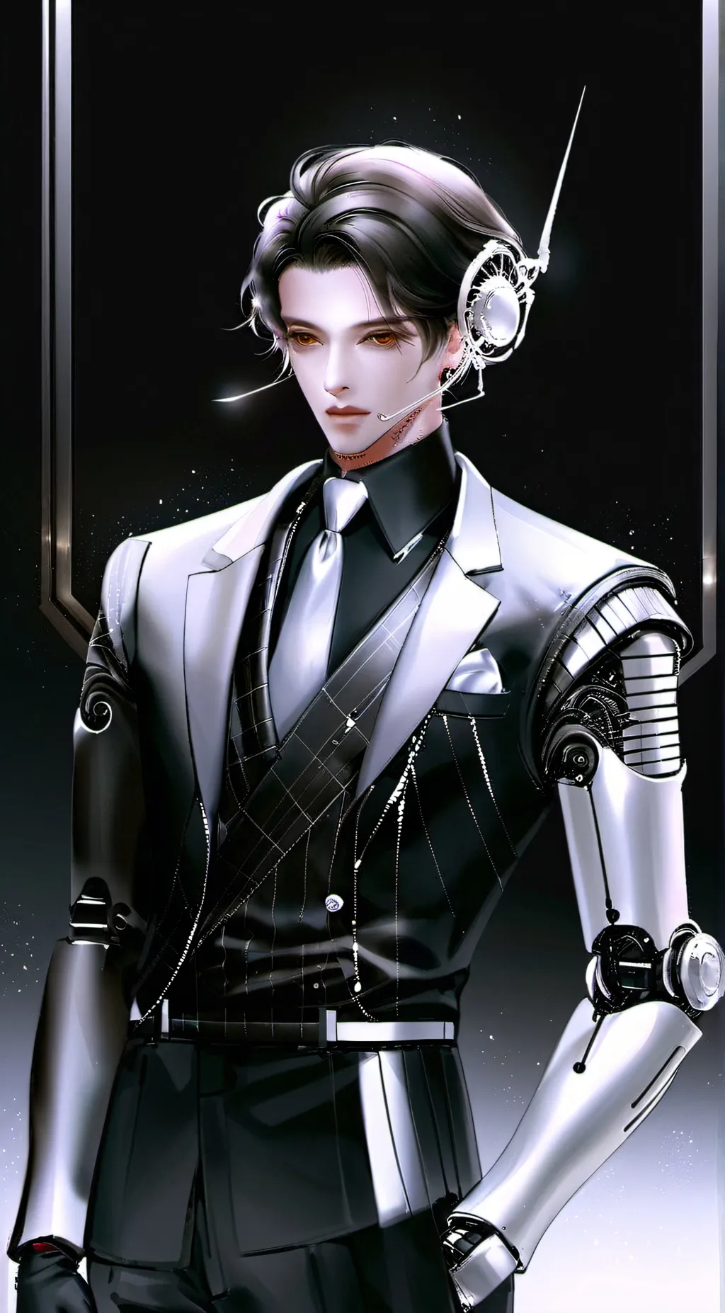 ai character: Chichi  background