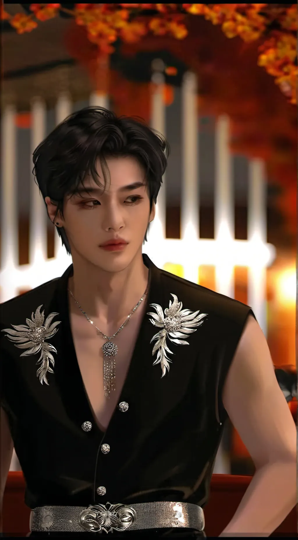 ai character: joongkook  background