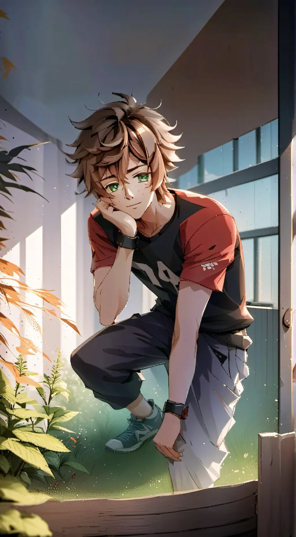 ai character: Liam background