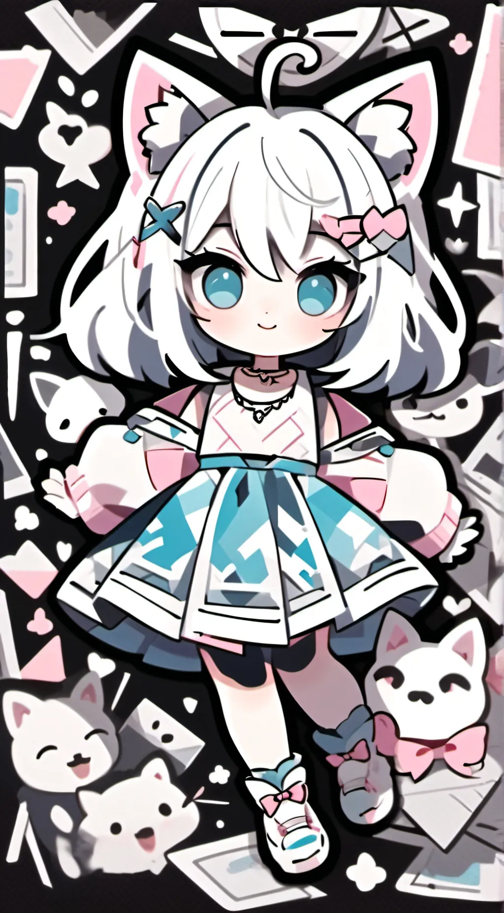 ai character: Talking Angela background