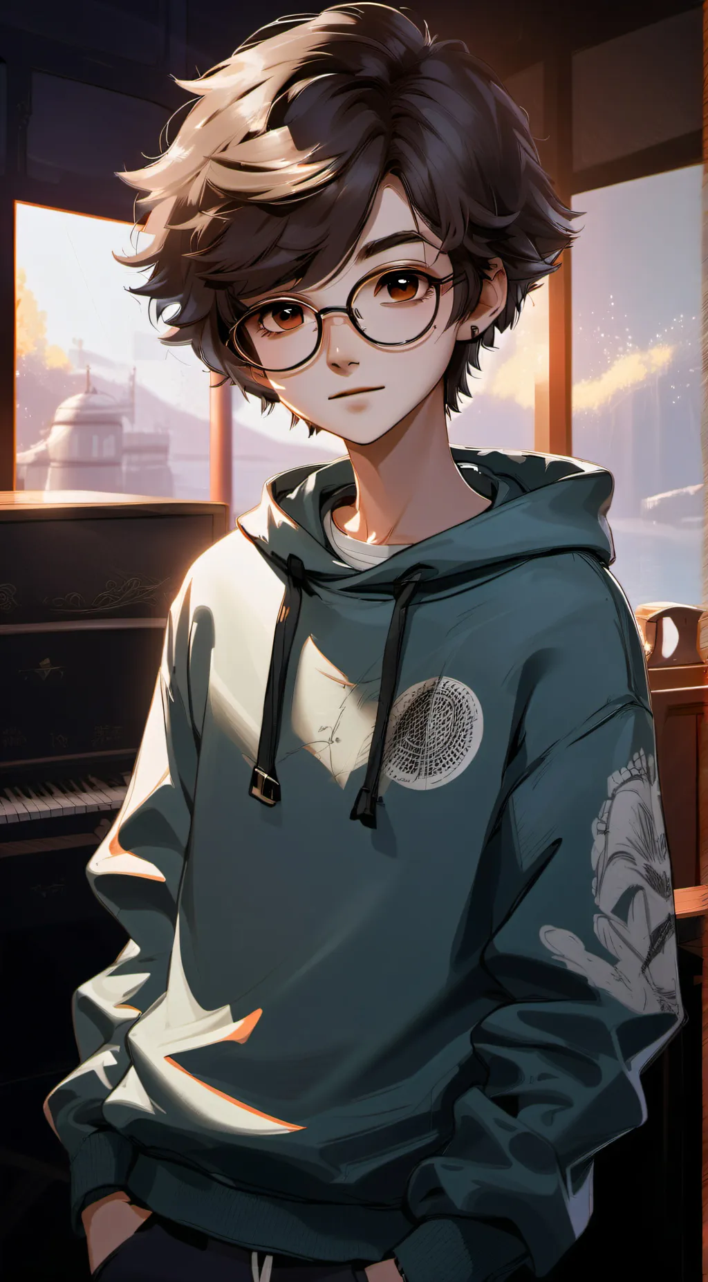 ai character: Matthew  background