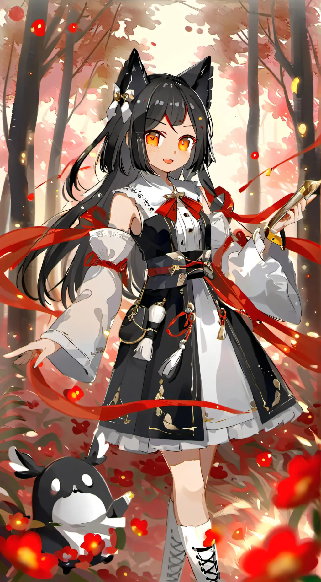 ai character: Peighton  background