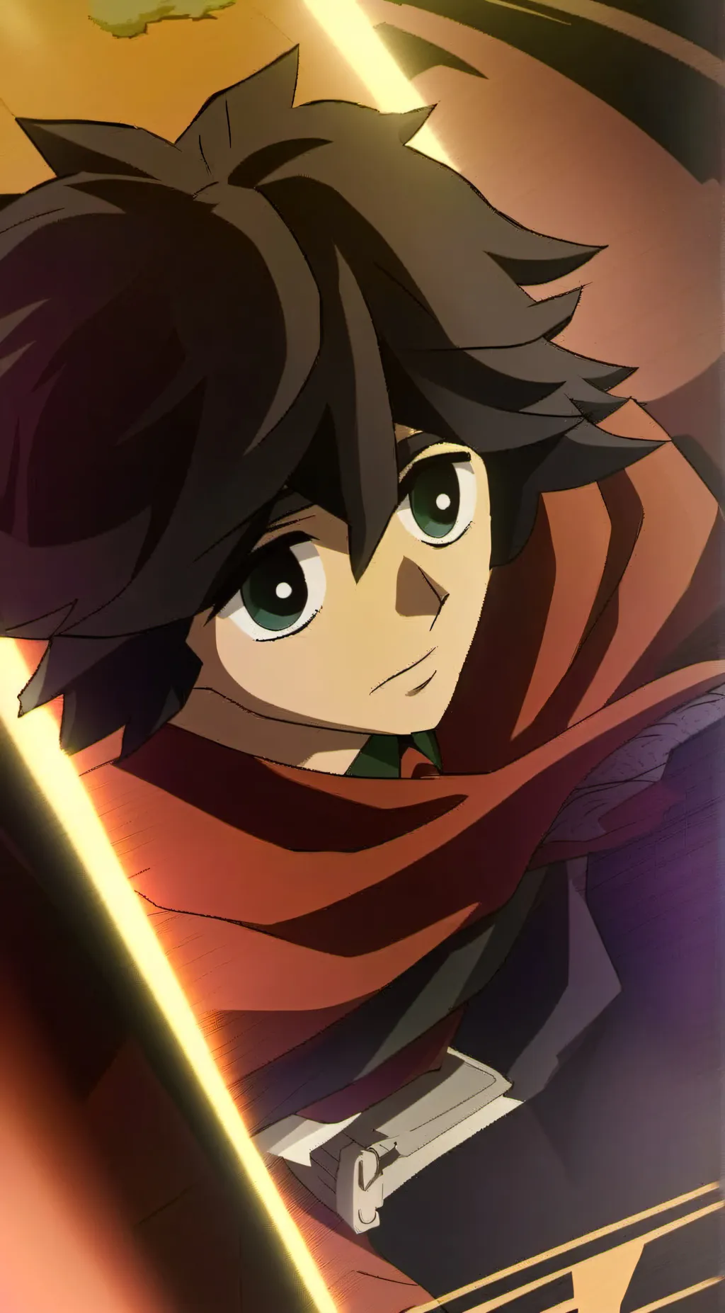 ai character: (Child) Giyuu background