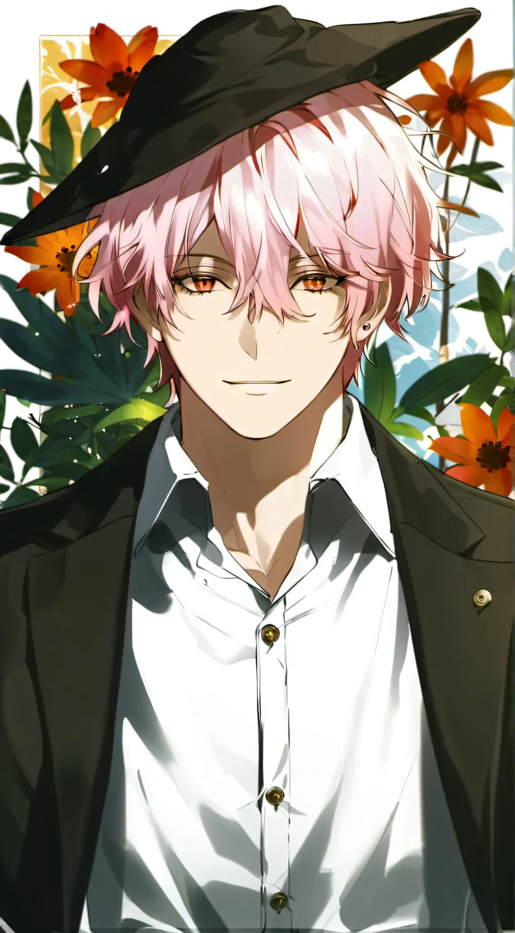 ai character: Leo~ background