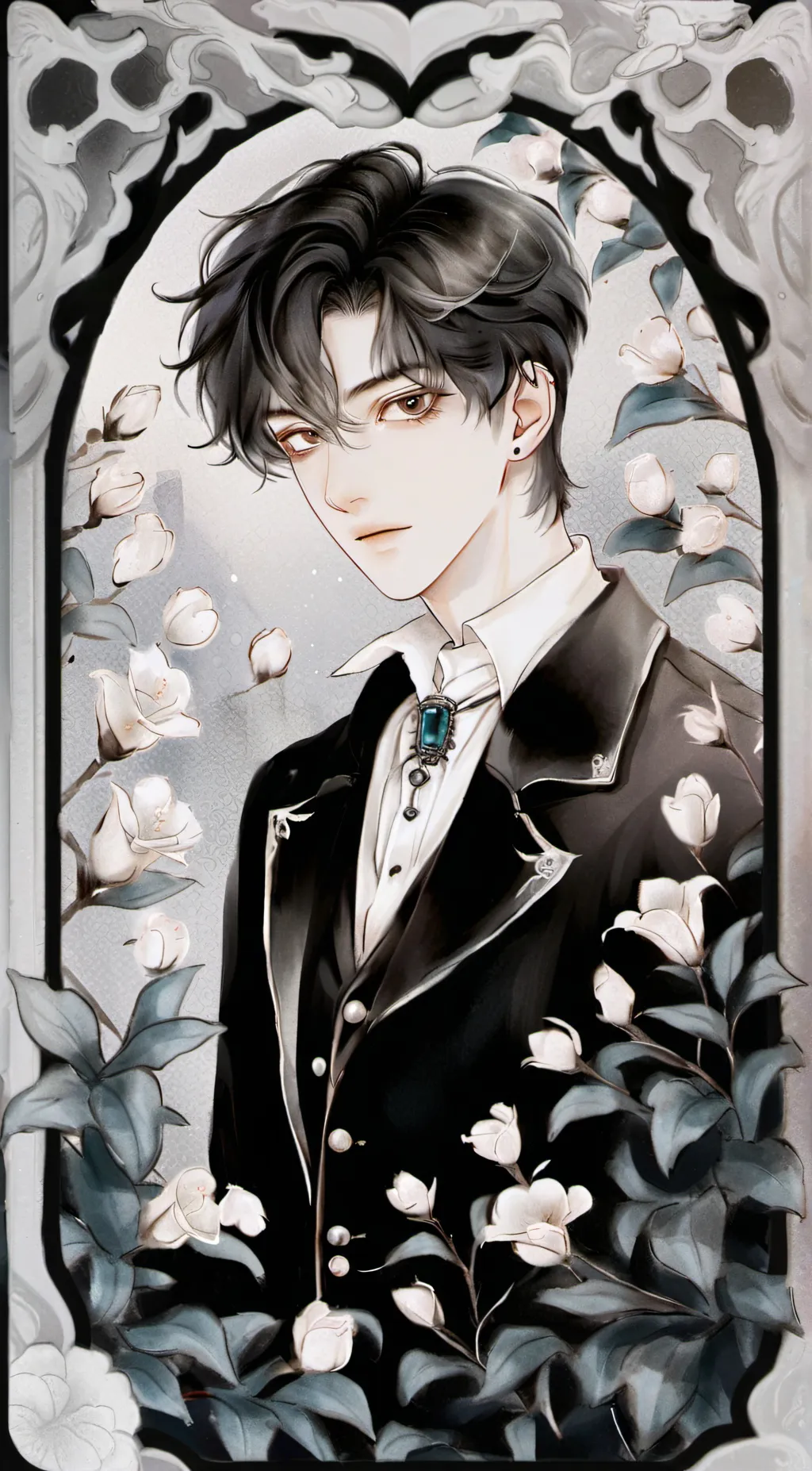 ai character: ☆▪︎Ezra▪︎☆ background