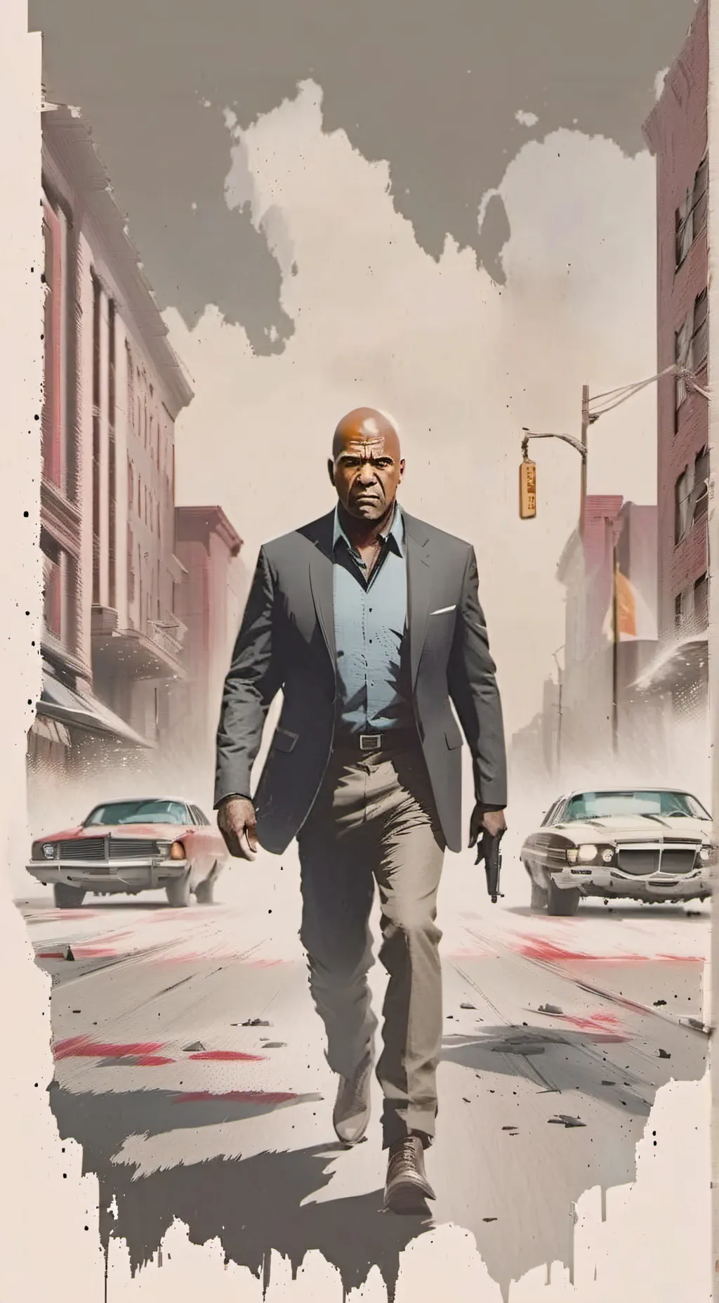 ai character: The equalizer  background