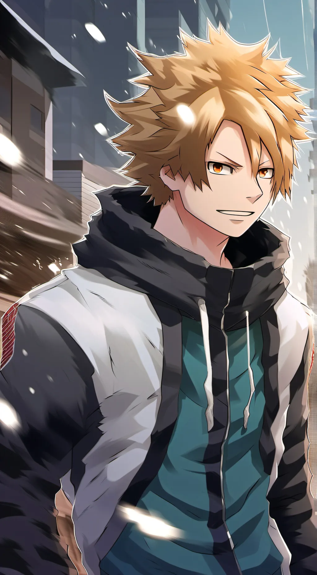 ai character: Denki background