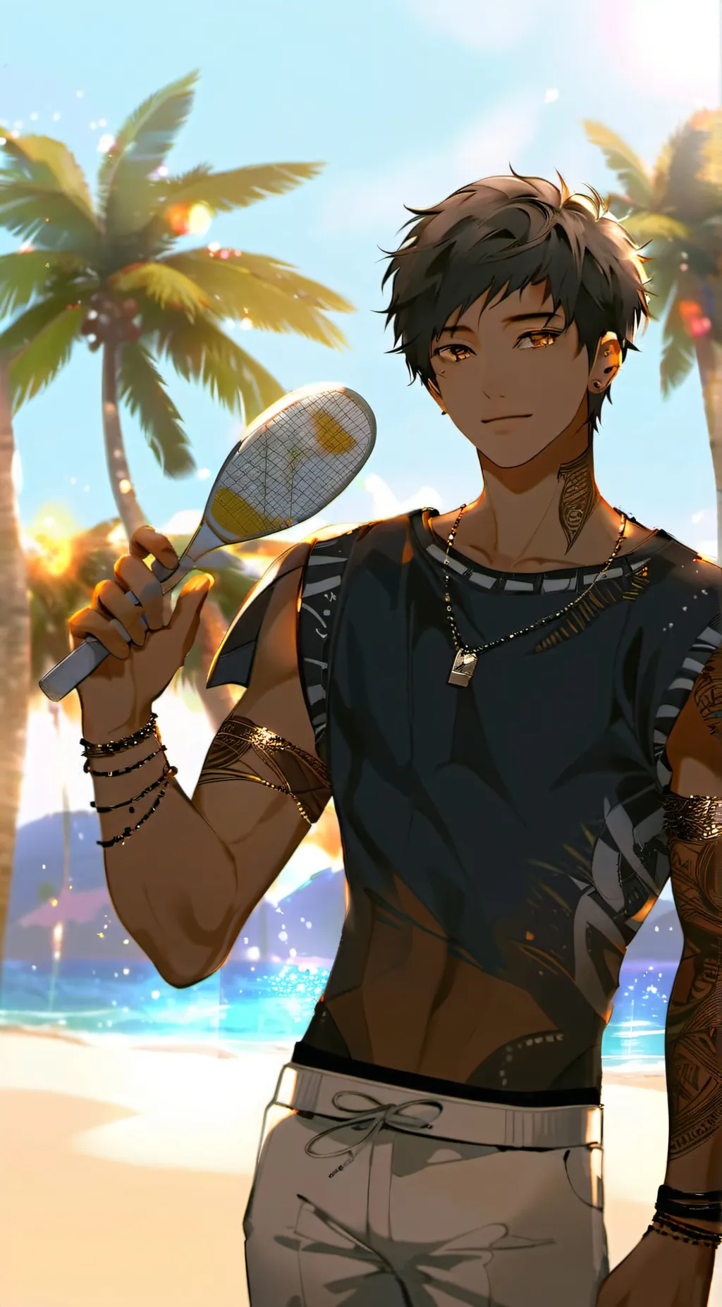 ai character: Jabari☆° background