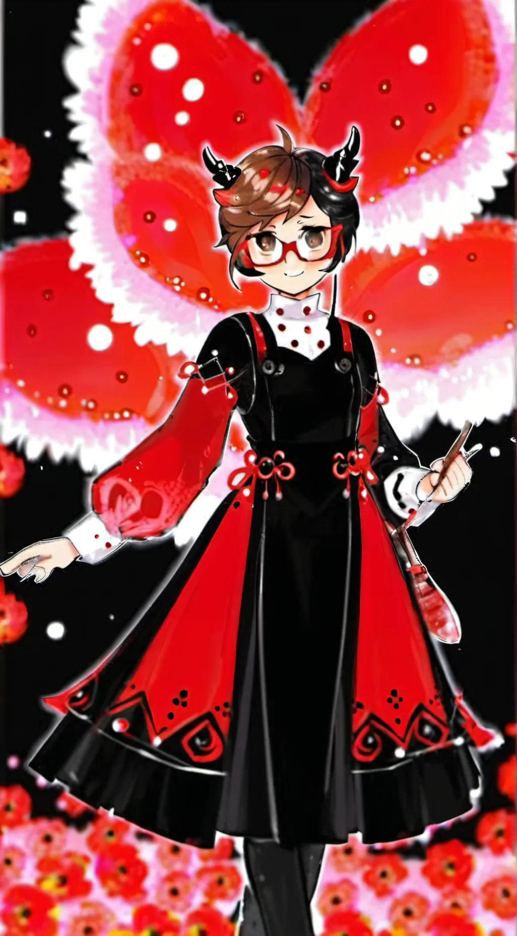 ai character: 🙄 mira quién est background