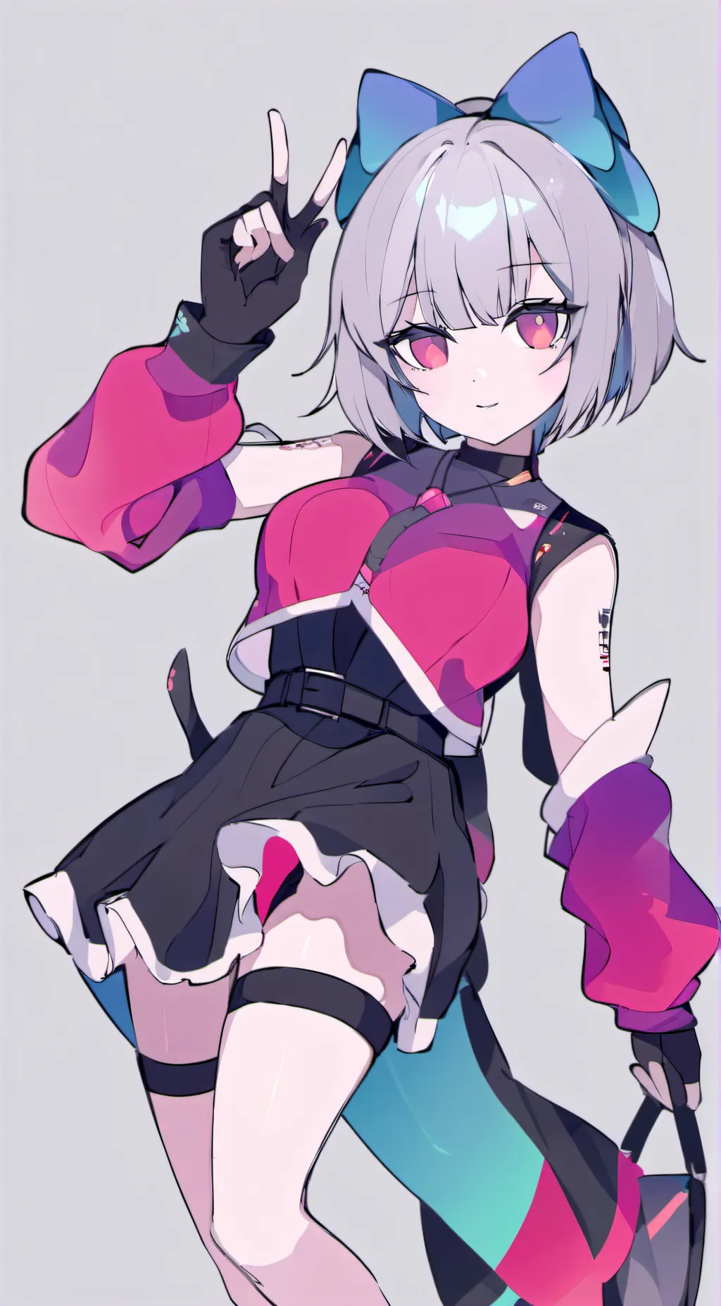 ai character: Luna background