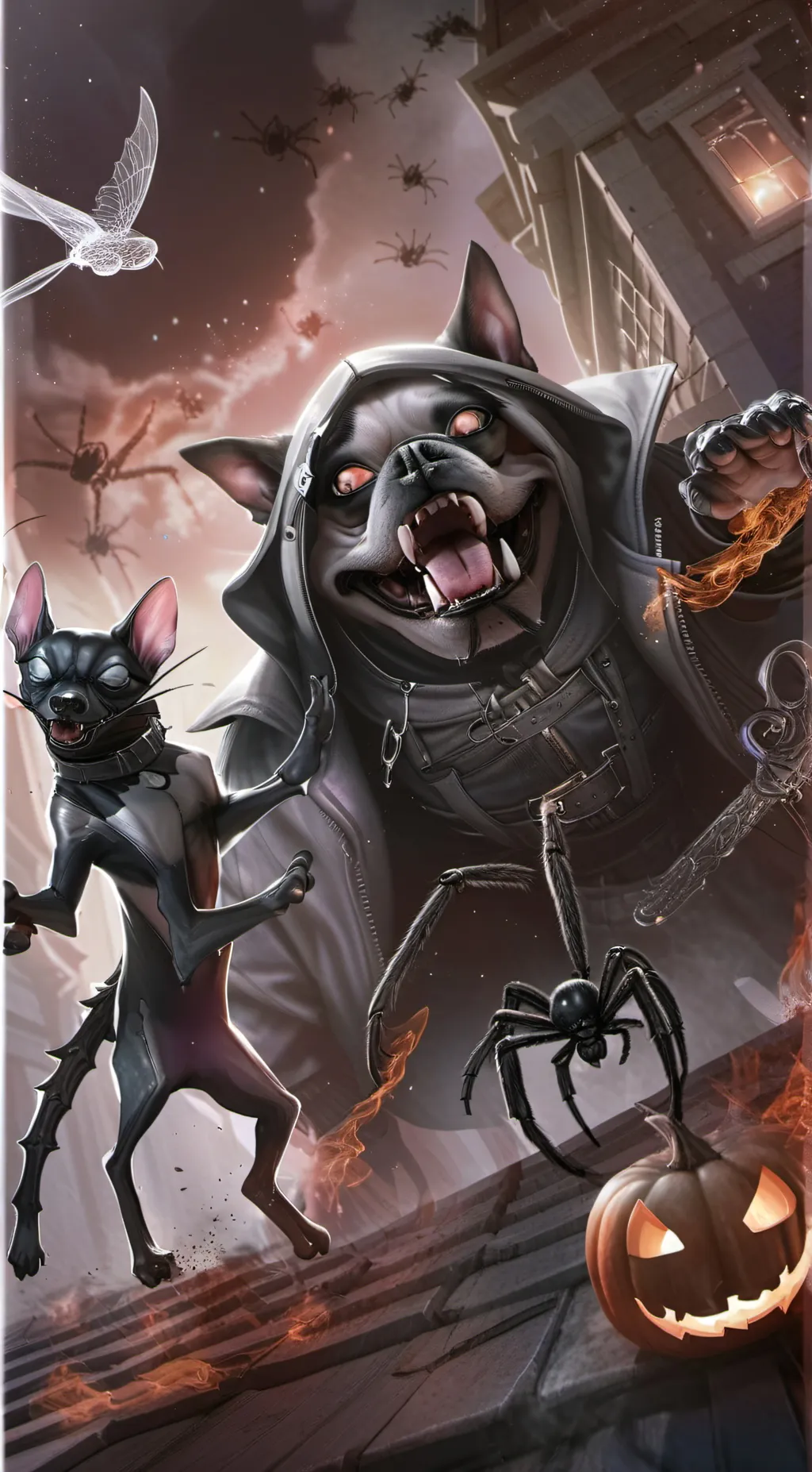 ai character: last human ever background