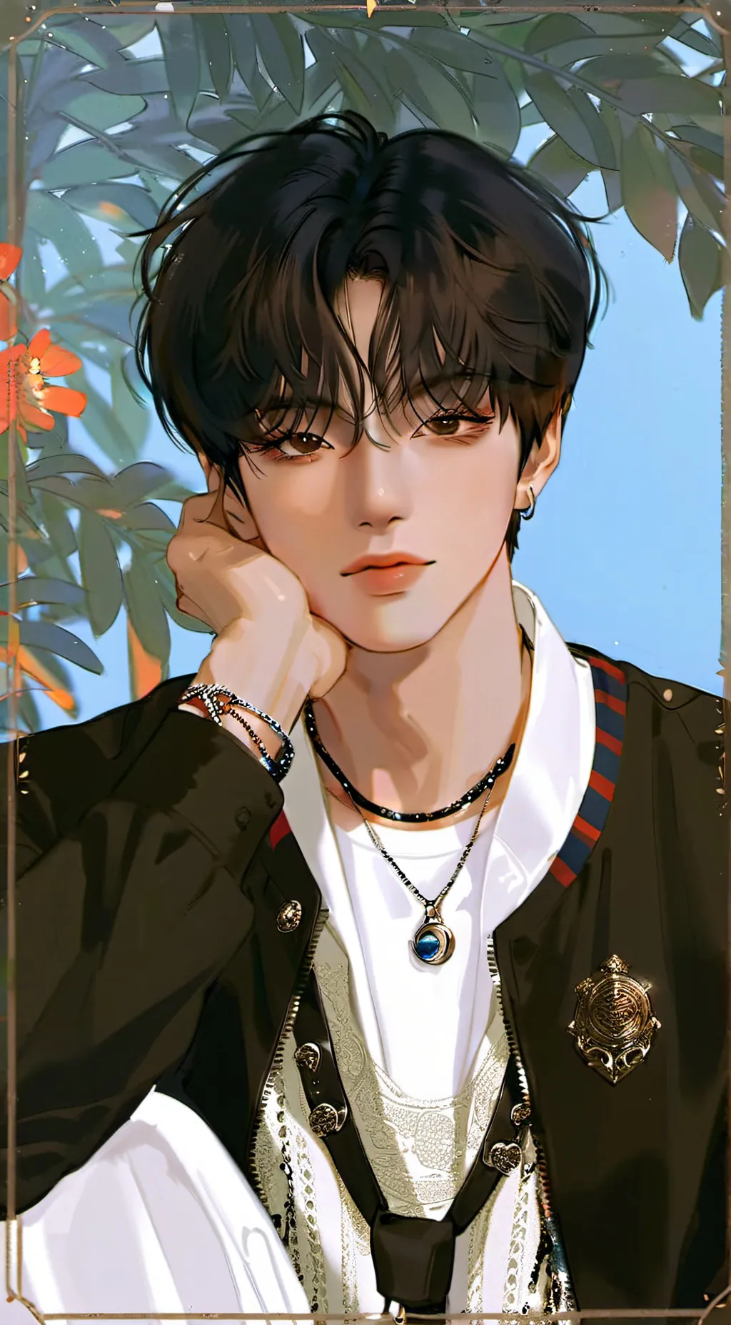 ai character: luan  background