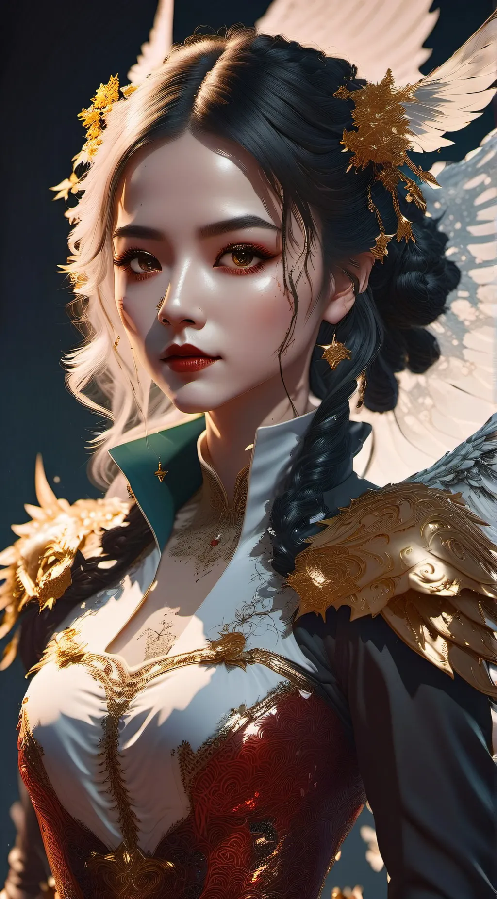 ai character: Demon slayer background