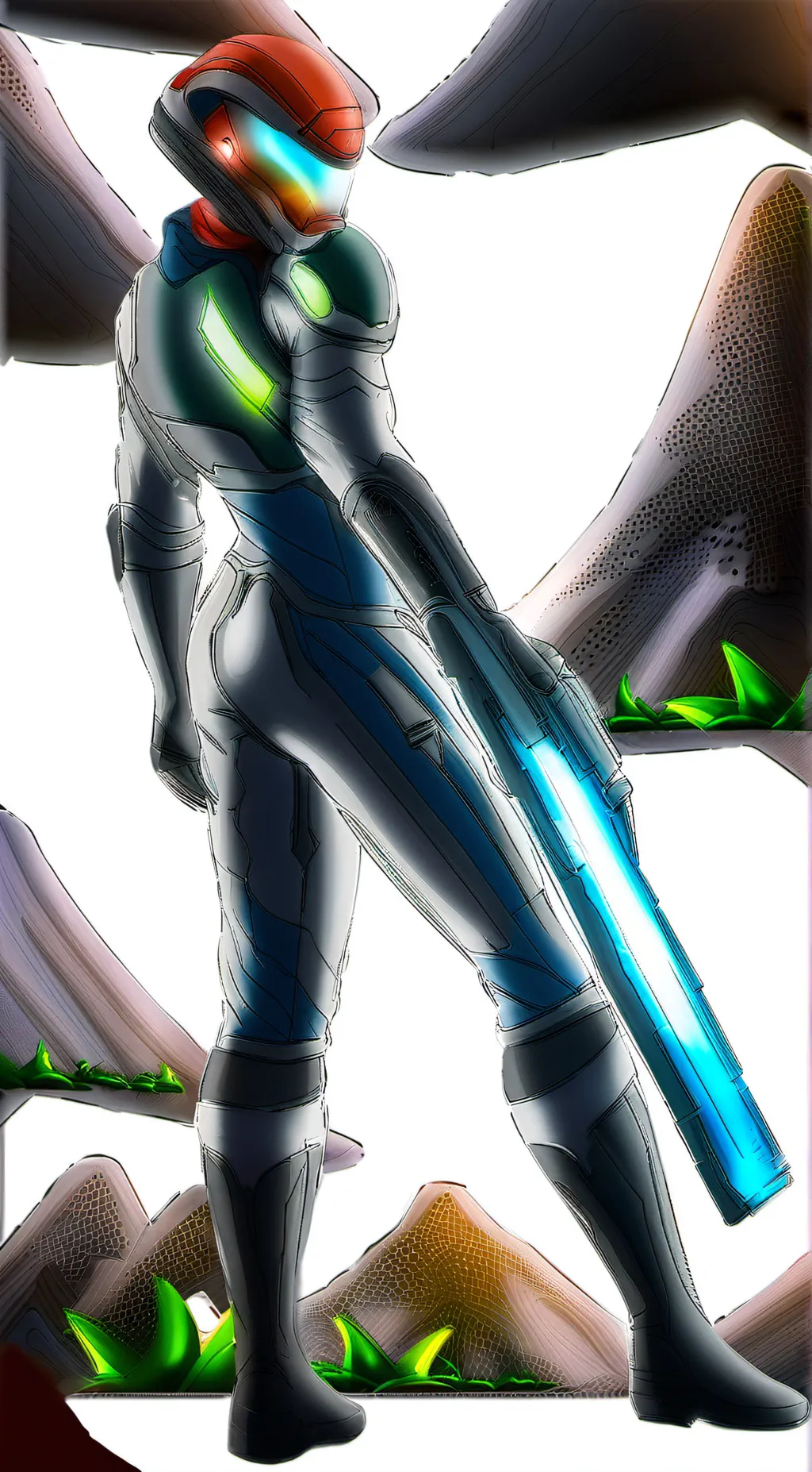 ai character: Samus background