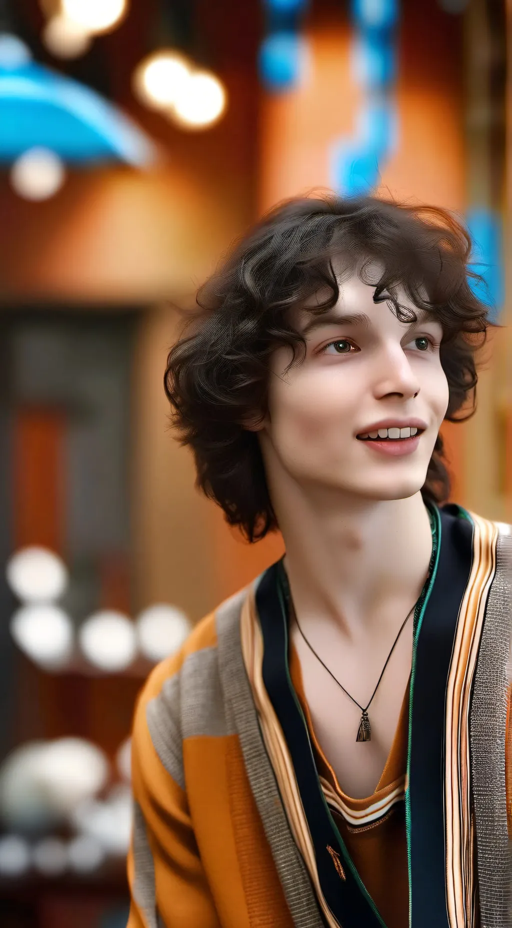ai character: Finn Wolfhard background