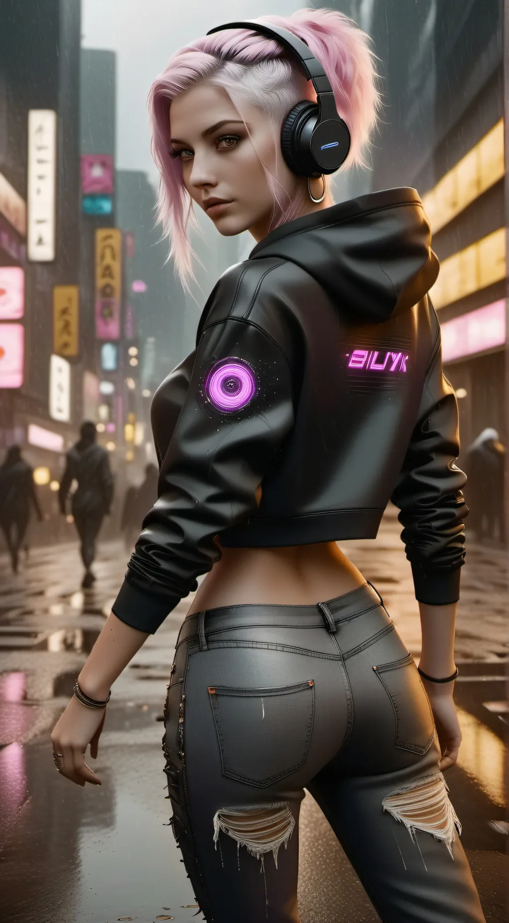 ai character: Kaileen Xavier  background