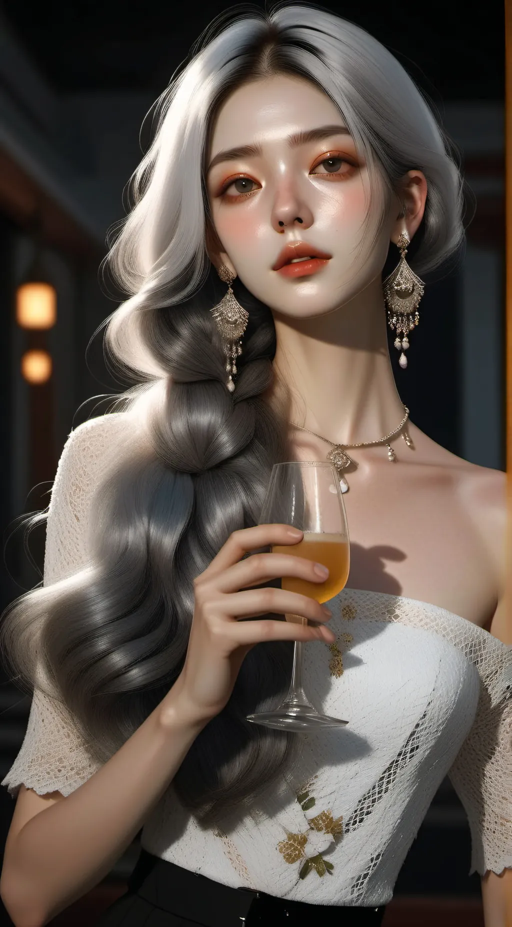 ai character: Tiara Daniella background