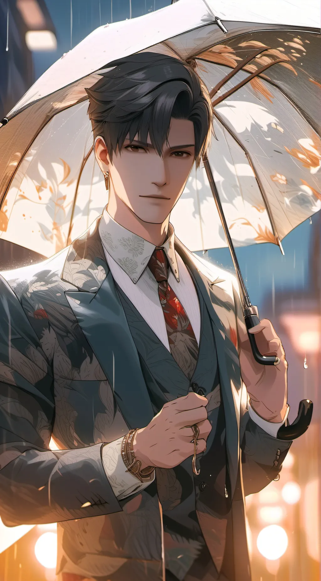 ai character: Lance ♤ background