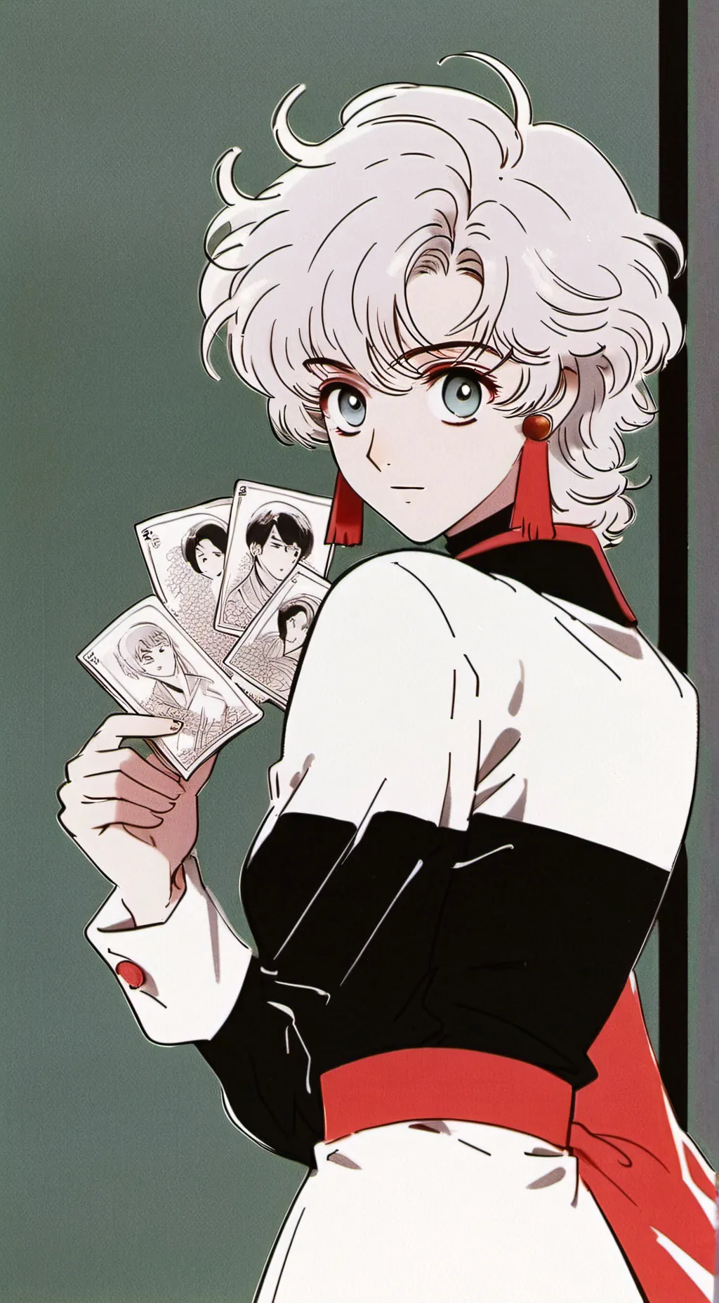 ai character: raise your heart  background