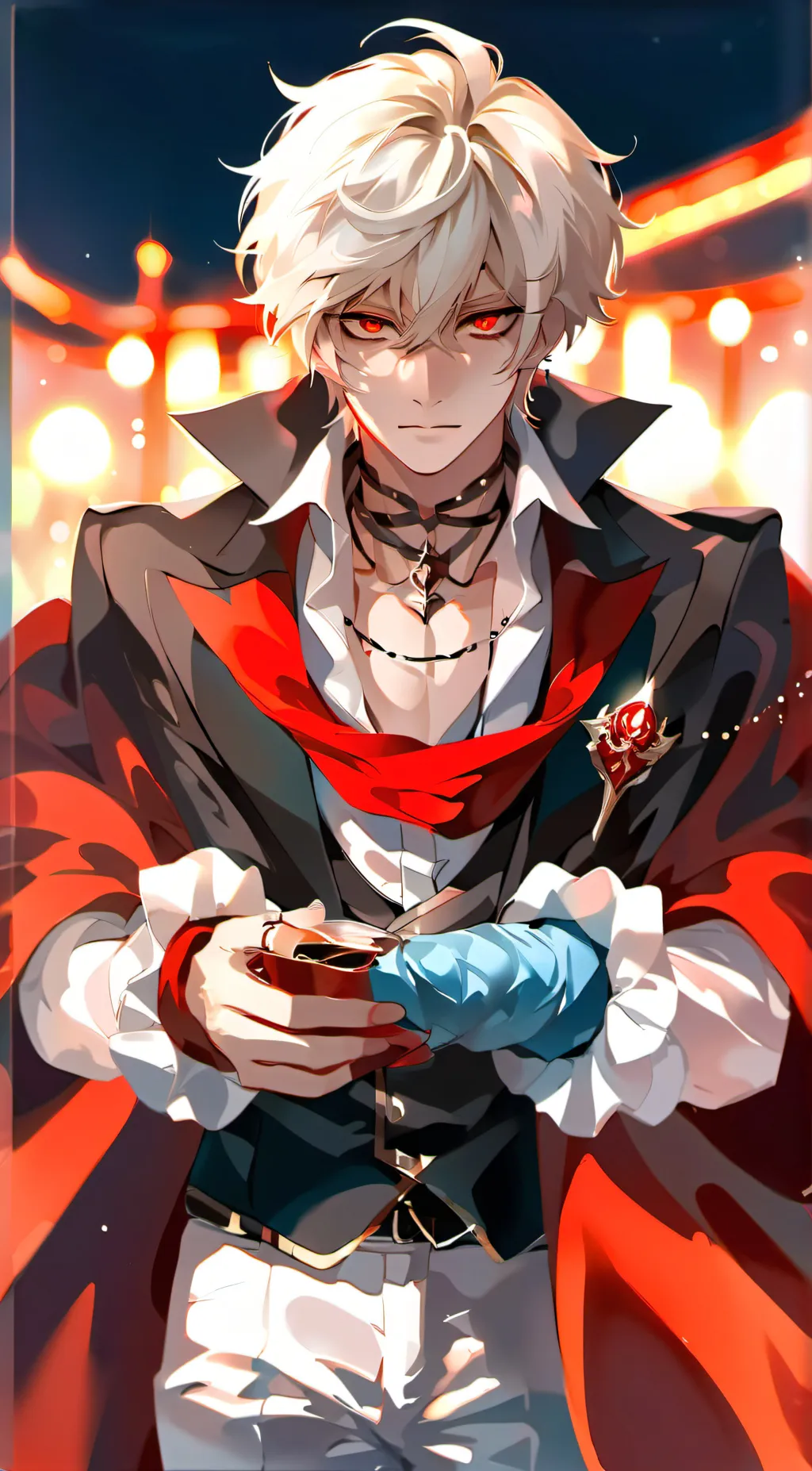 ai character: Felix  background