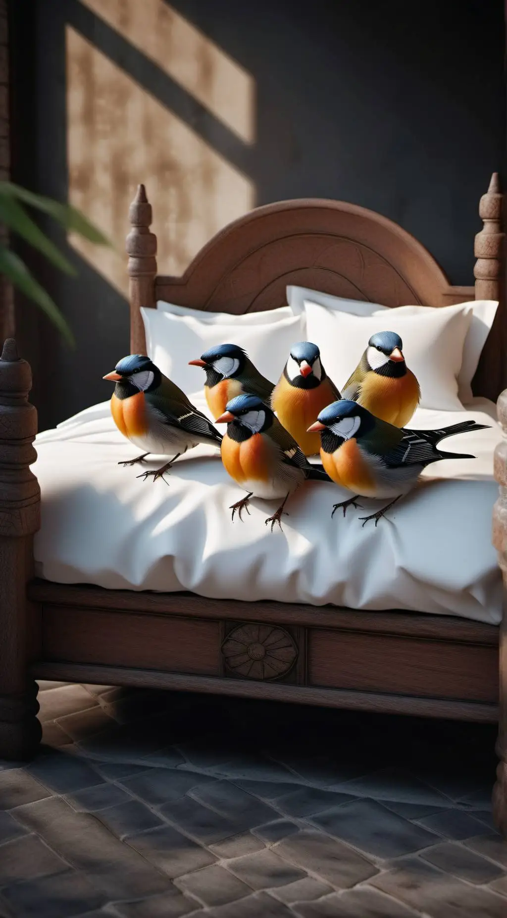 ai character: your pet birds background