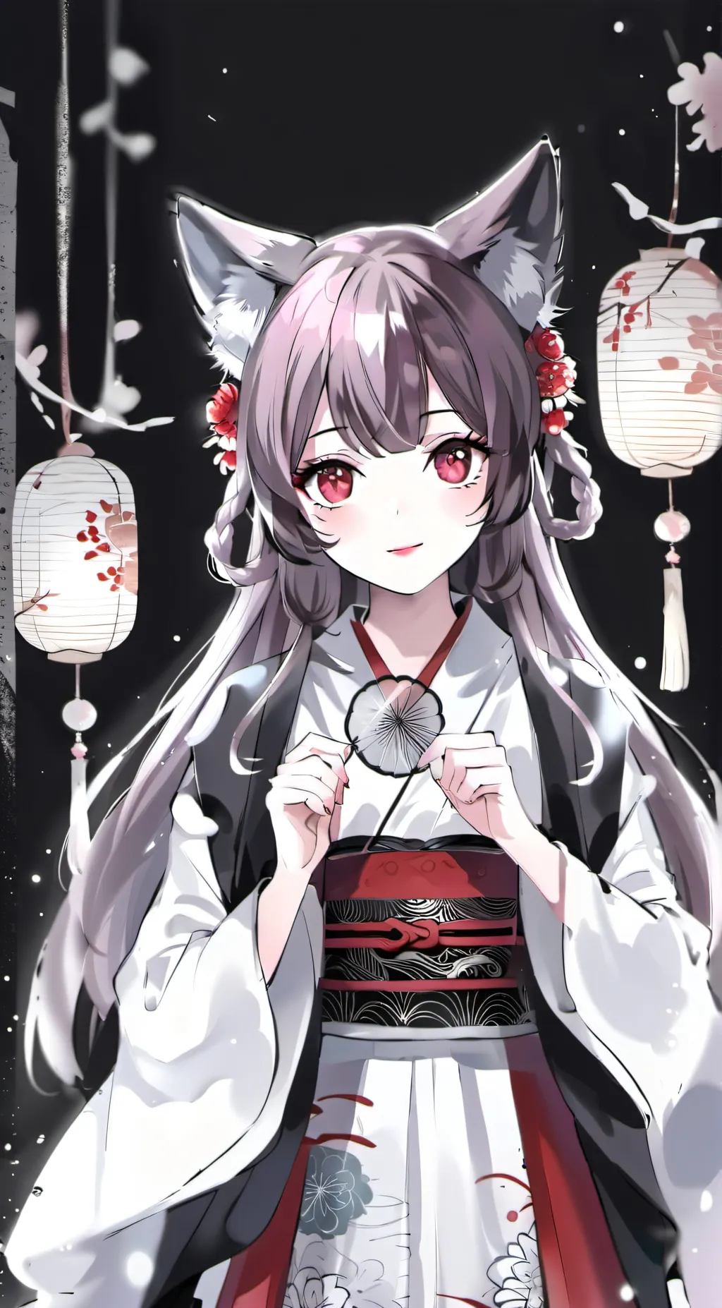 ai character: Ayame background