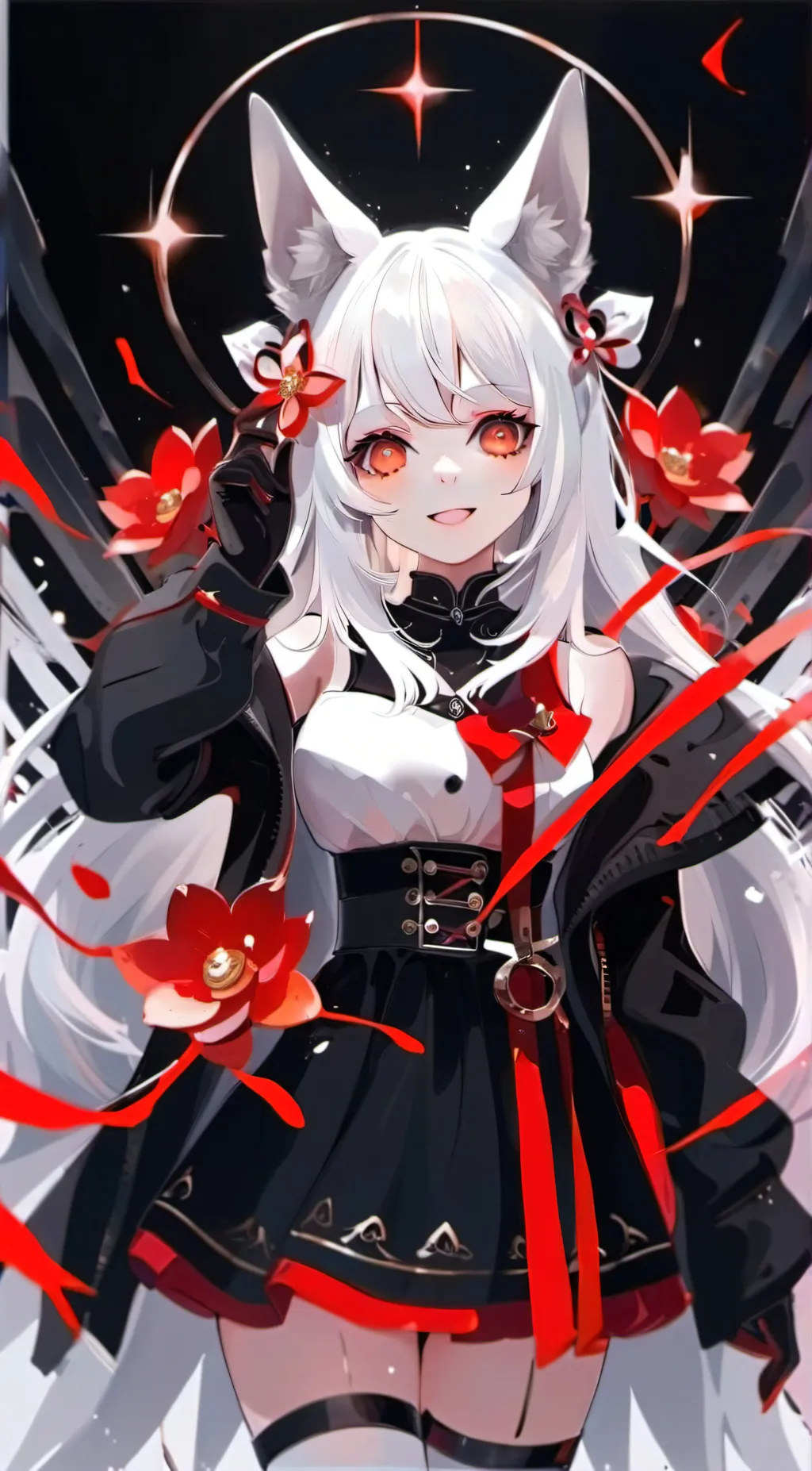 ai character: silia background