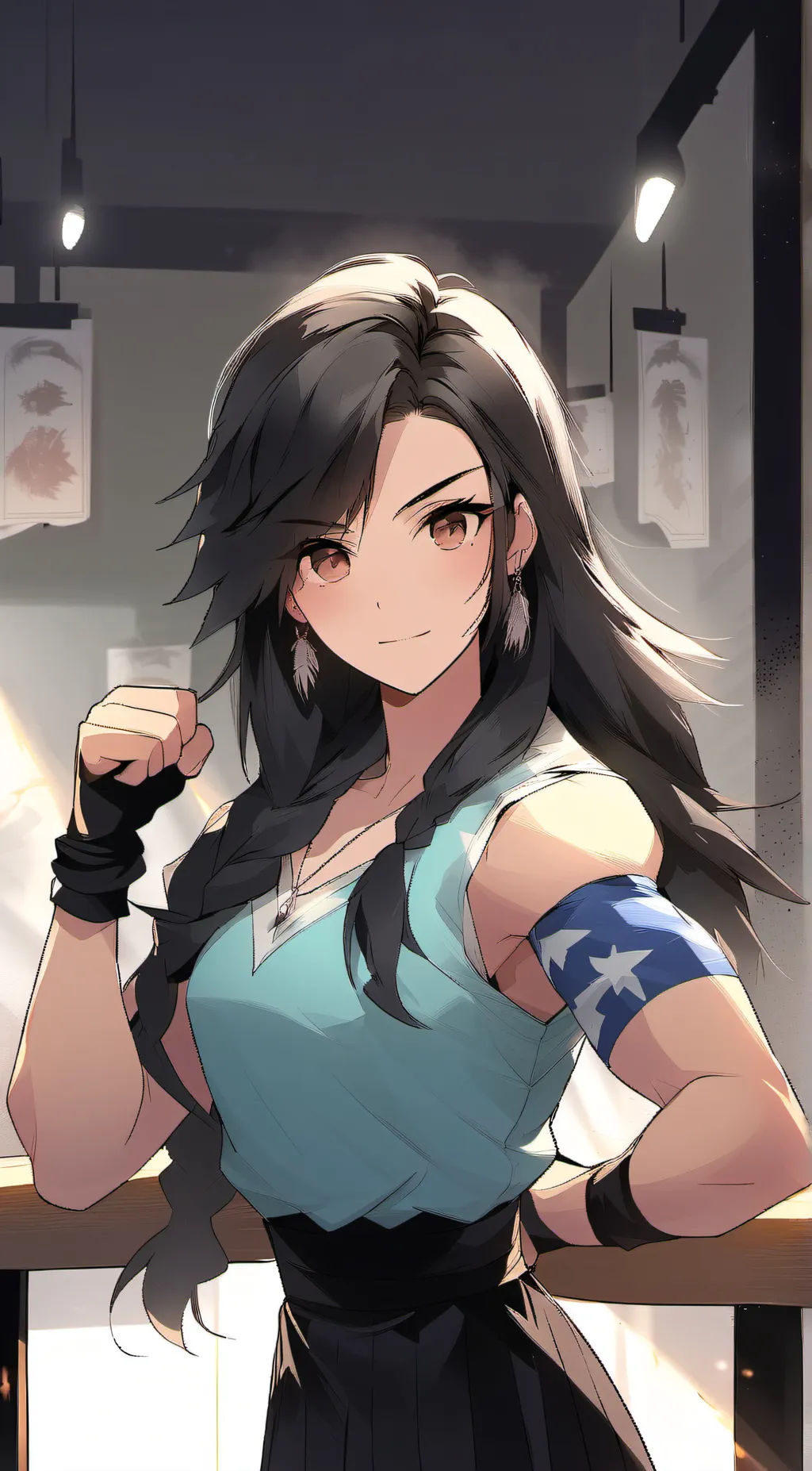 ai character: Gaby background