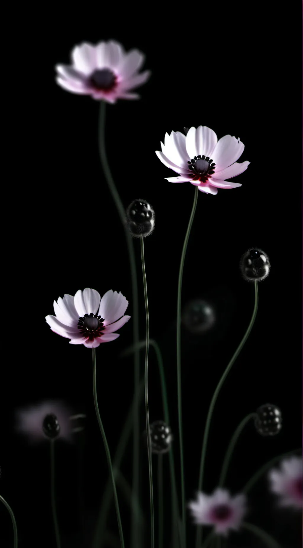 ai character: Void background