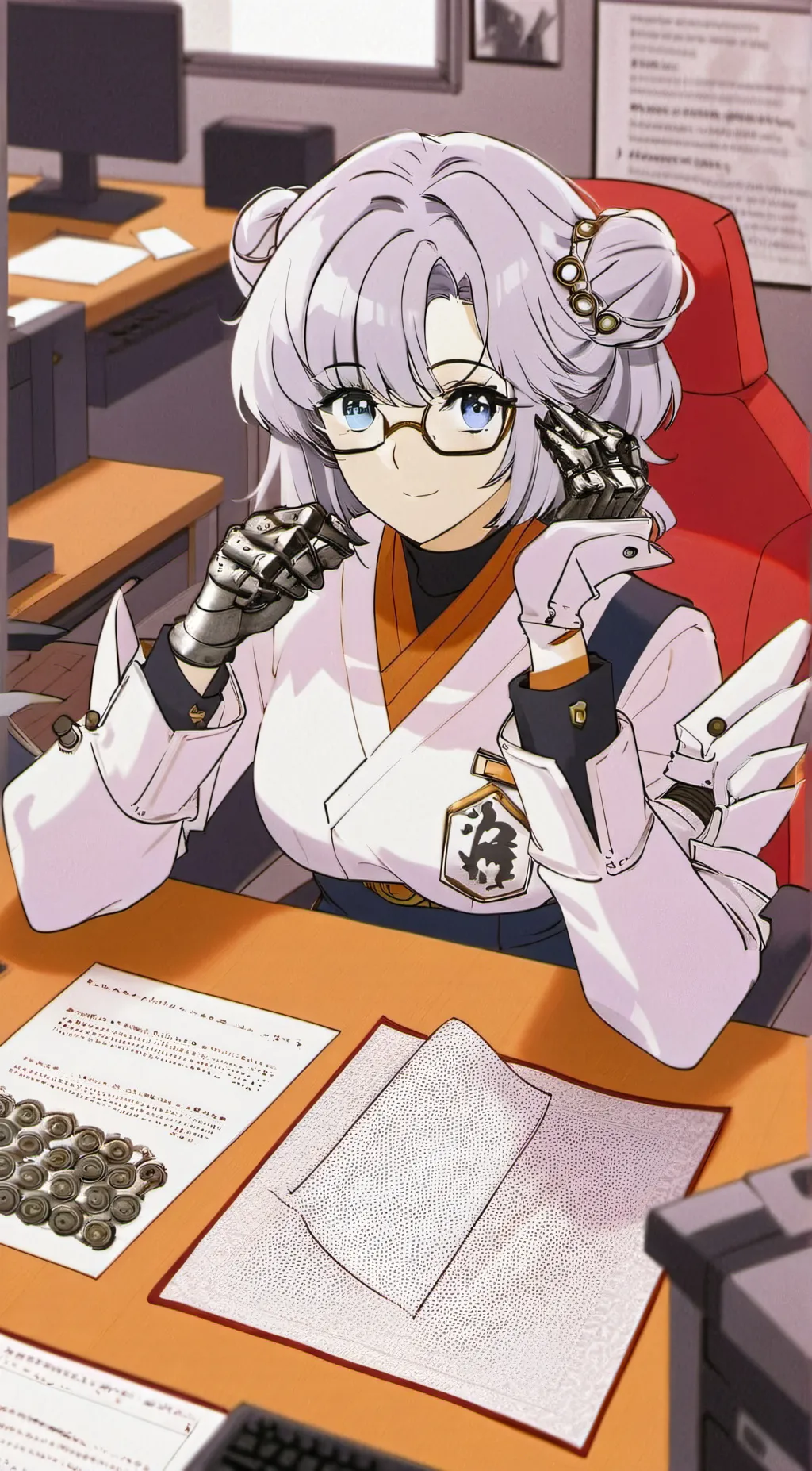 ai character: Erin background