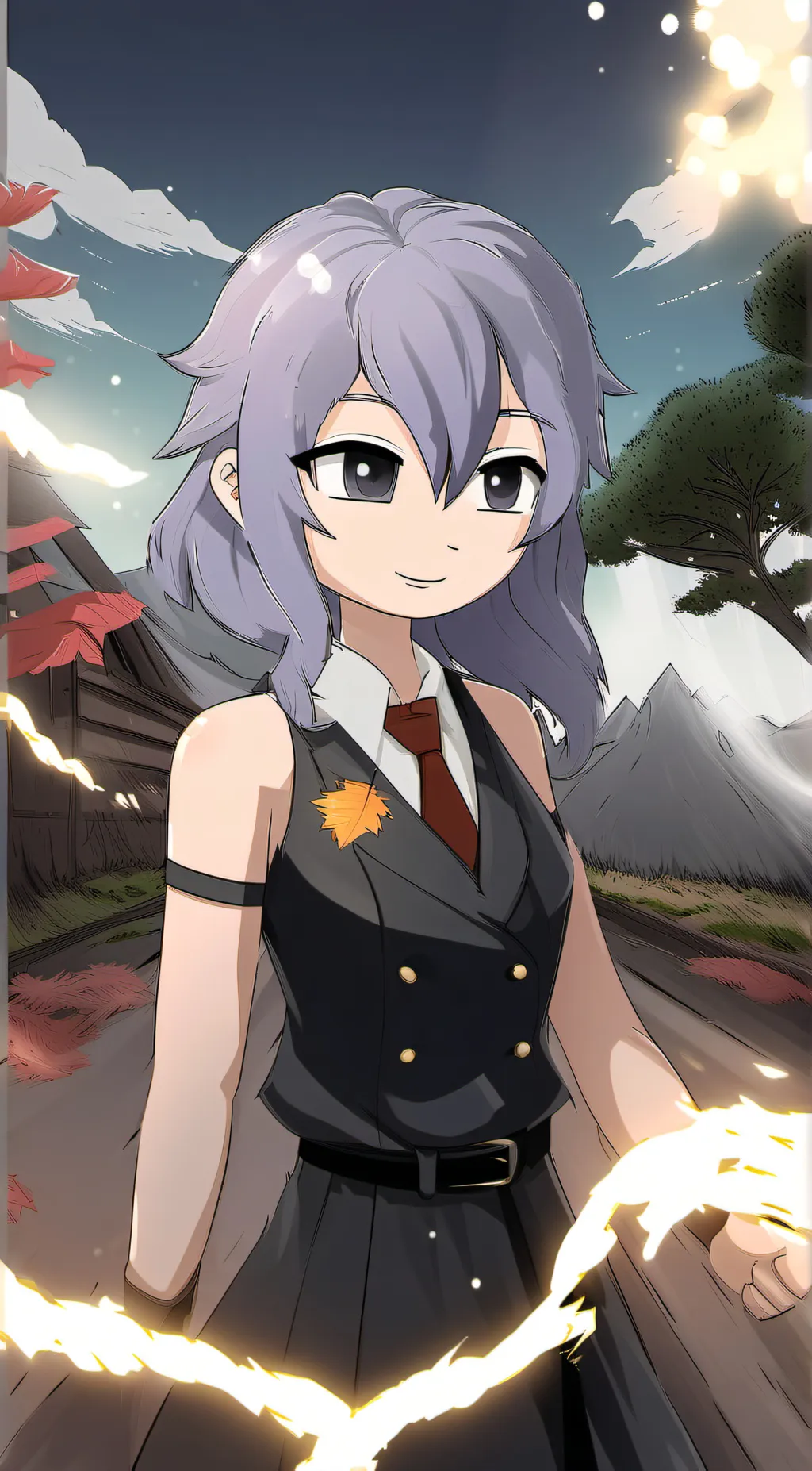 ai character: lily background