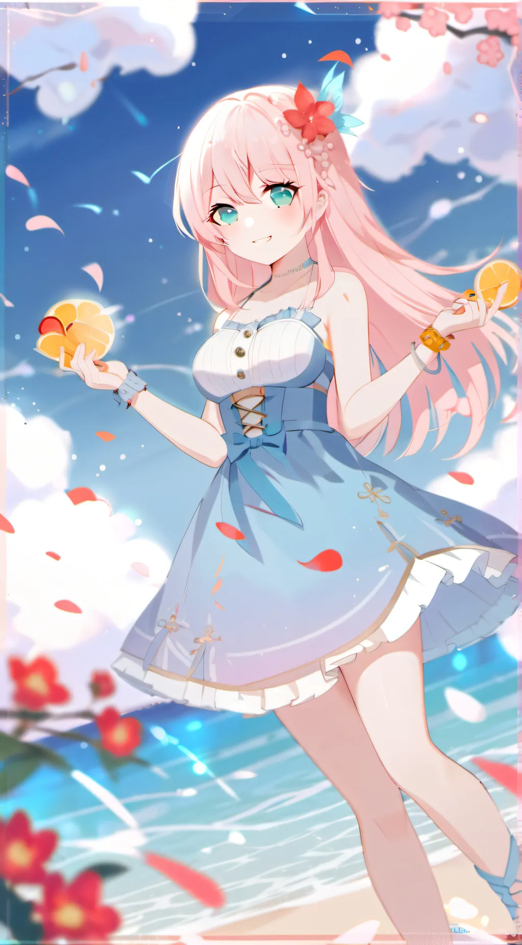 ai character: Hanako background