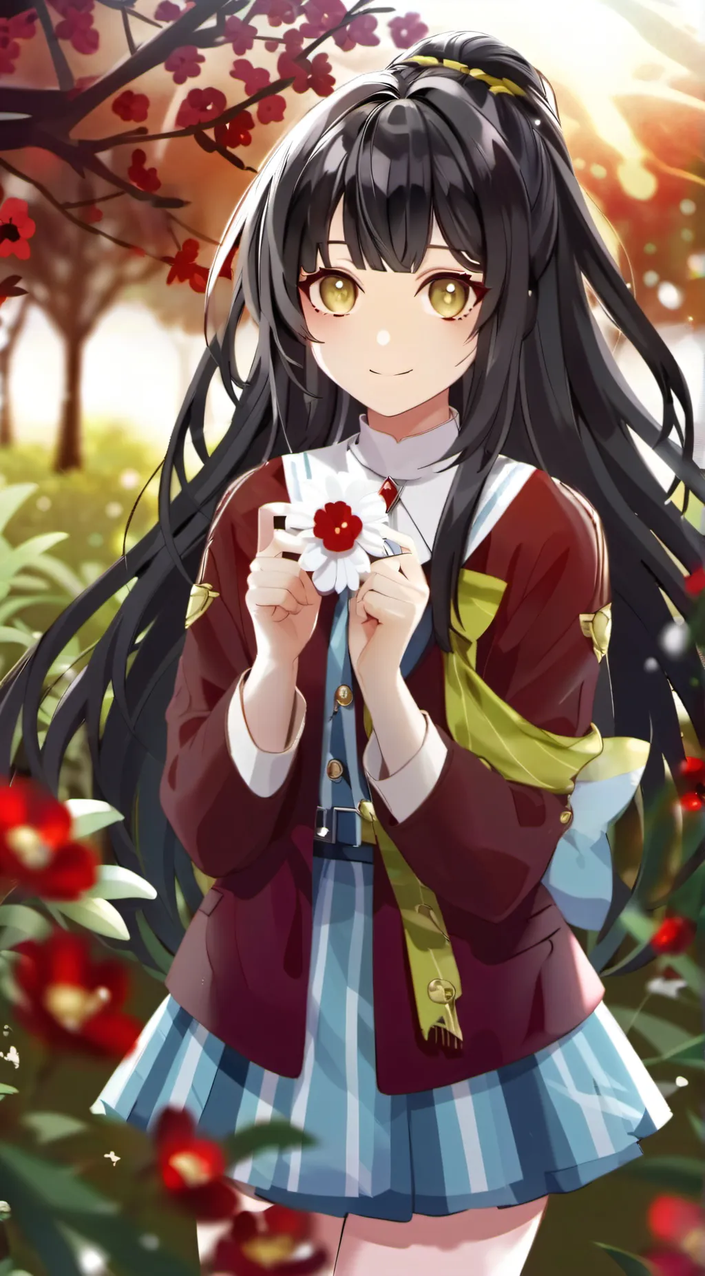 ai character: amy background