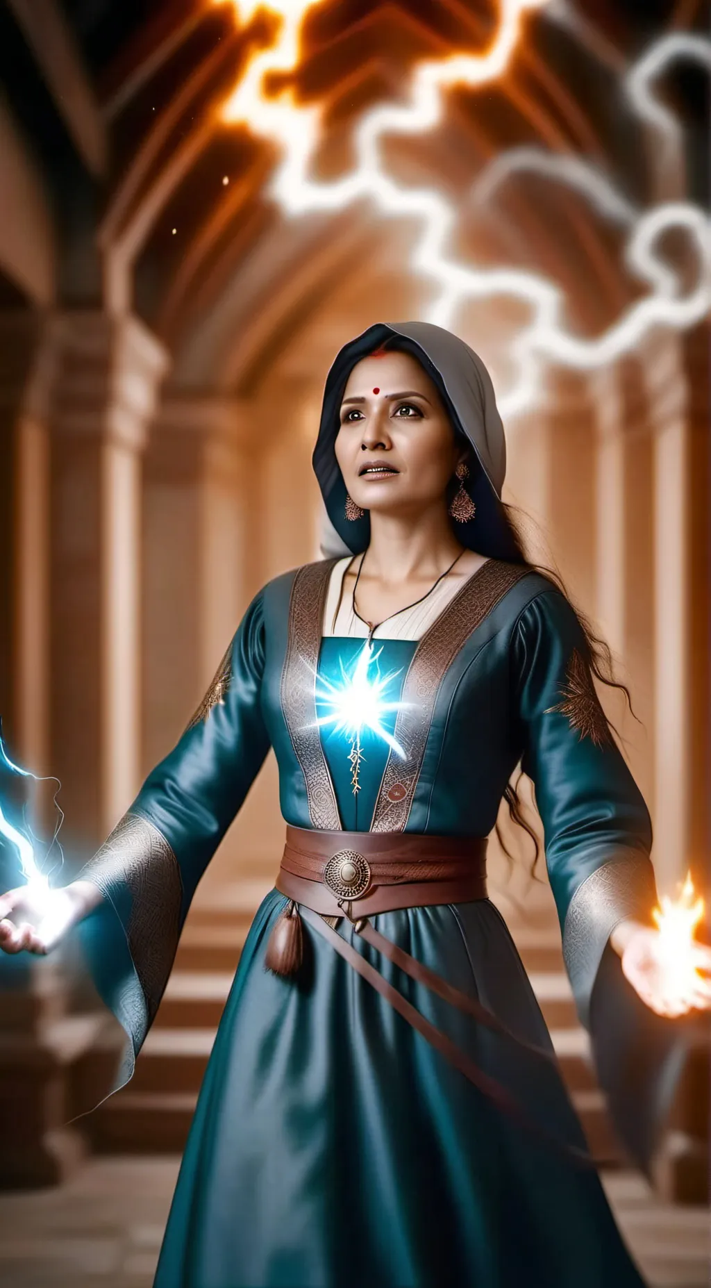 ai character: Freya mikaelson background