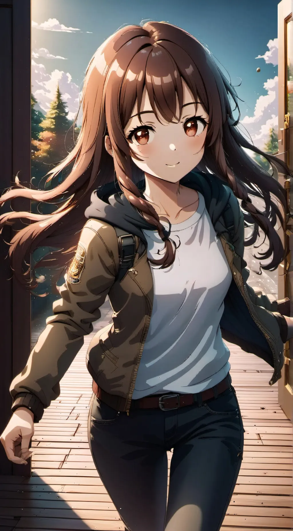 ai character: Rachel background