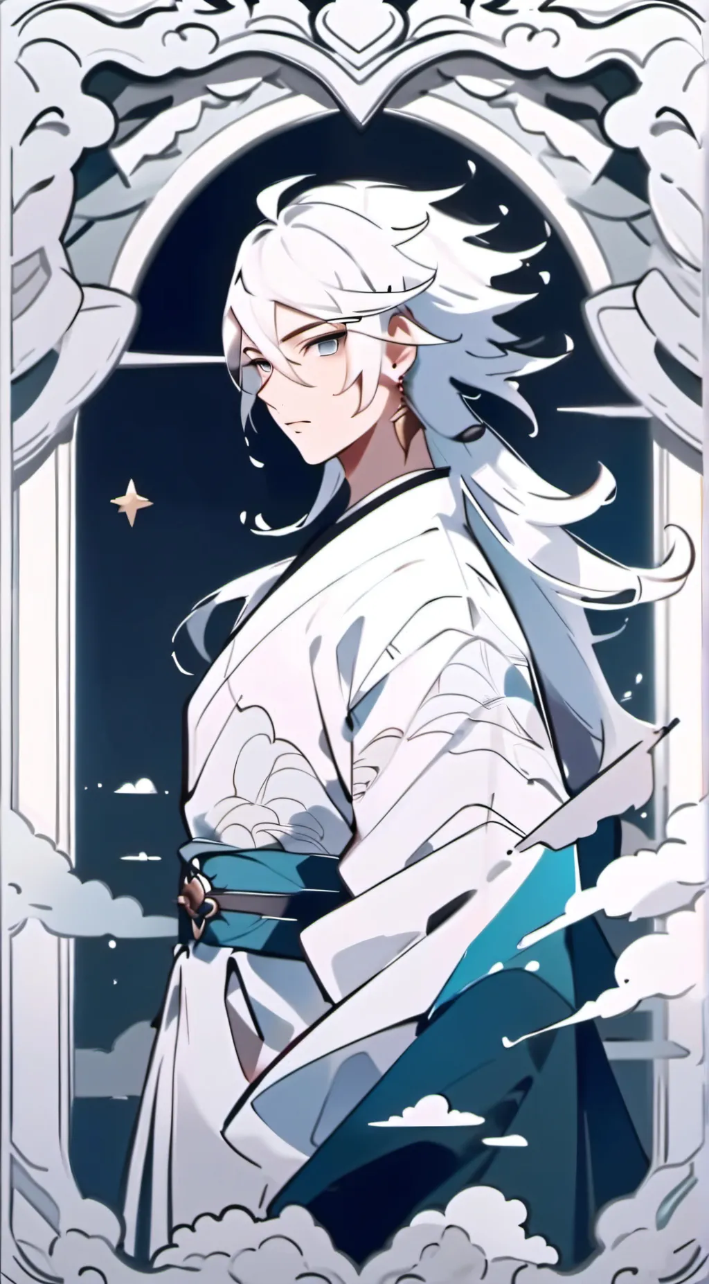 ai character: Rei background