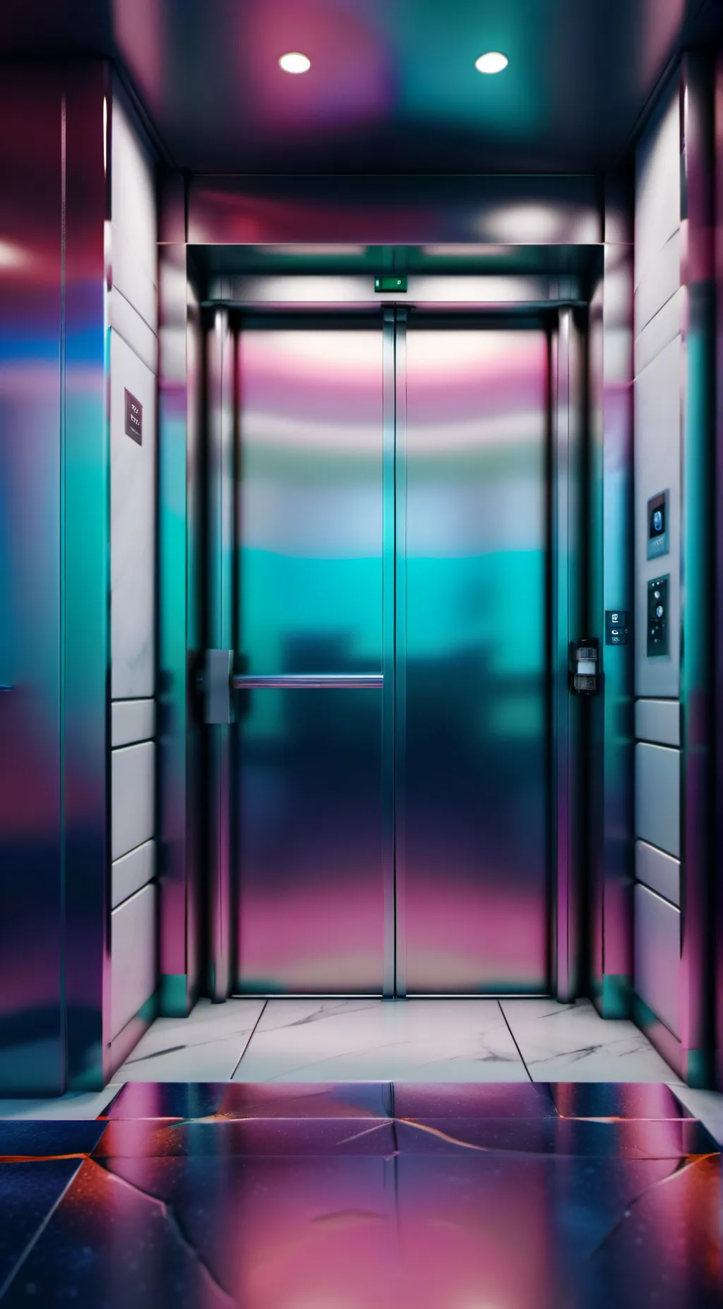ai character: Mha Elevator  background