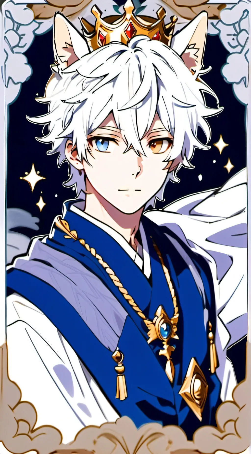 ai character: Prince Sapphire background