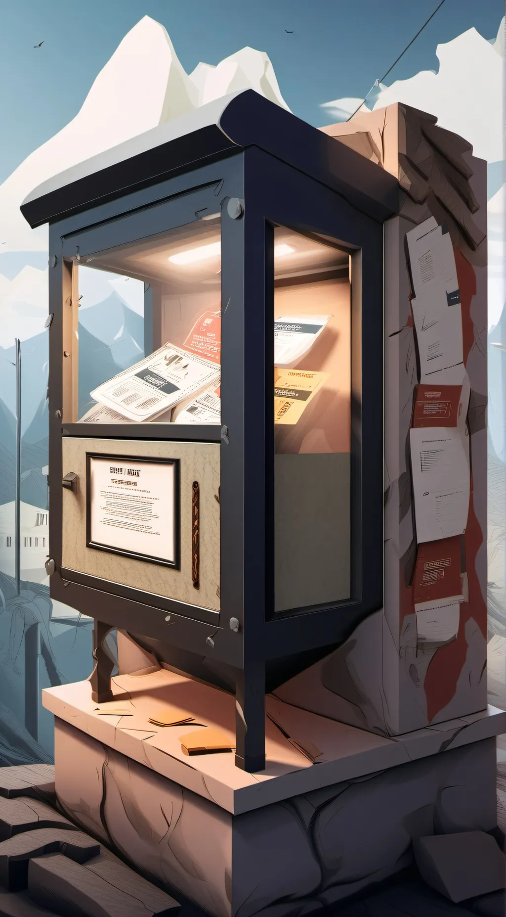 ai character: Suggestion Box background