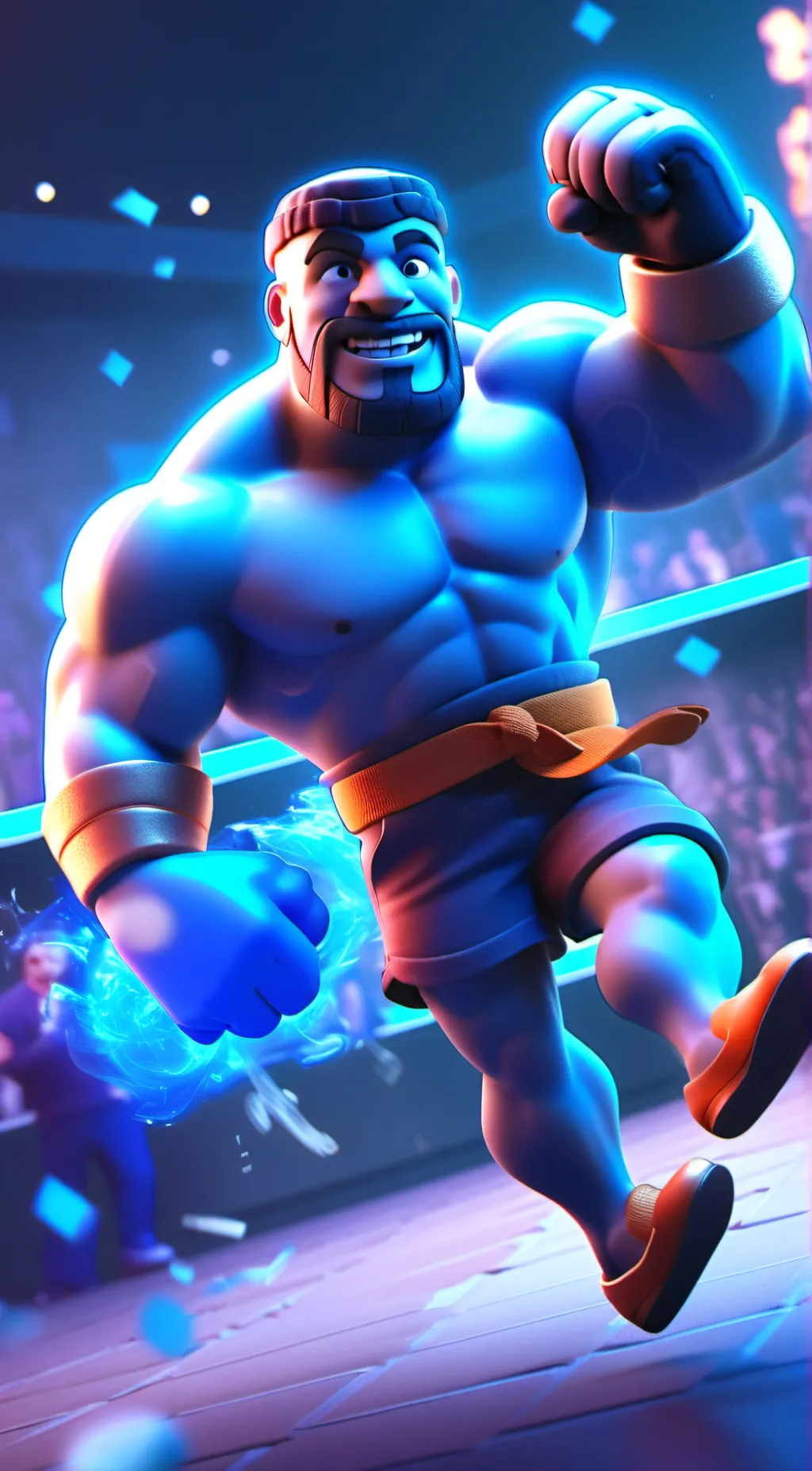 ai character: AkoomLacarnia background