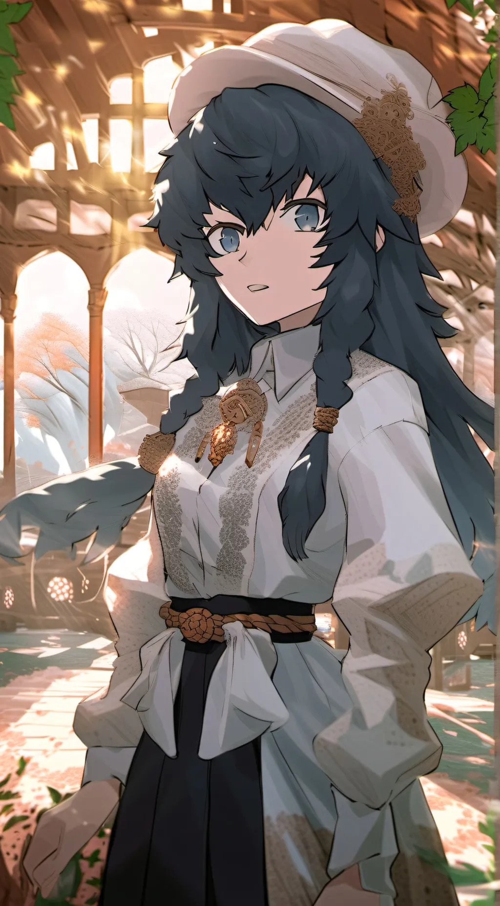 ai character: inosuke background