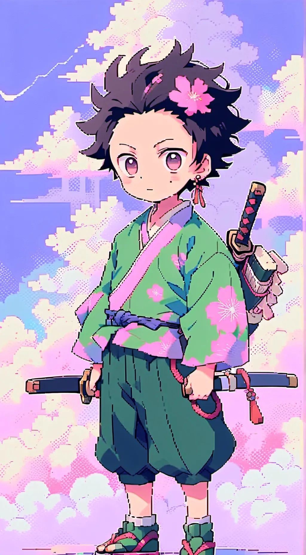 ai character: Kenji background