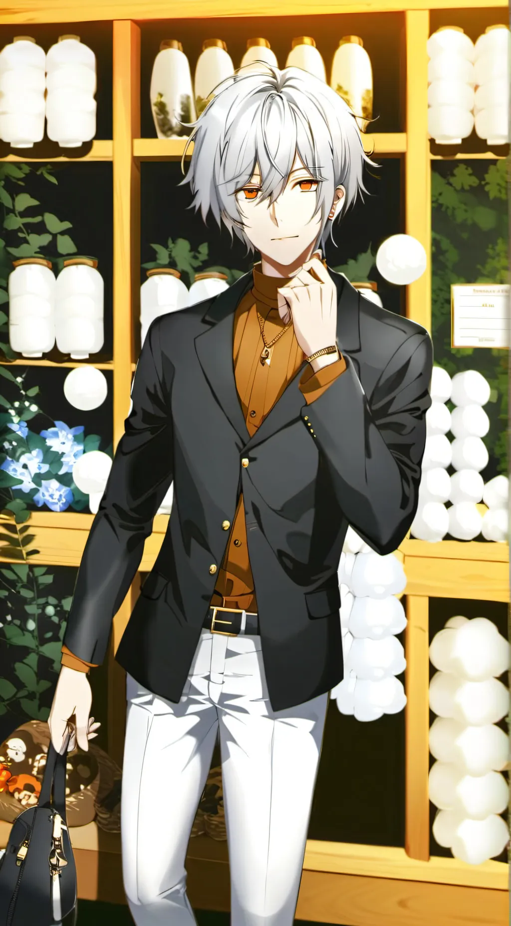 ai character: luck background