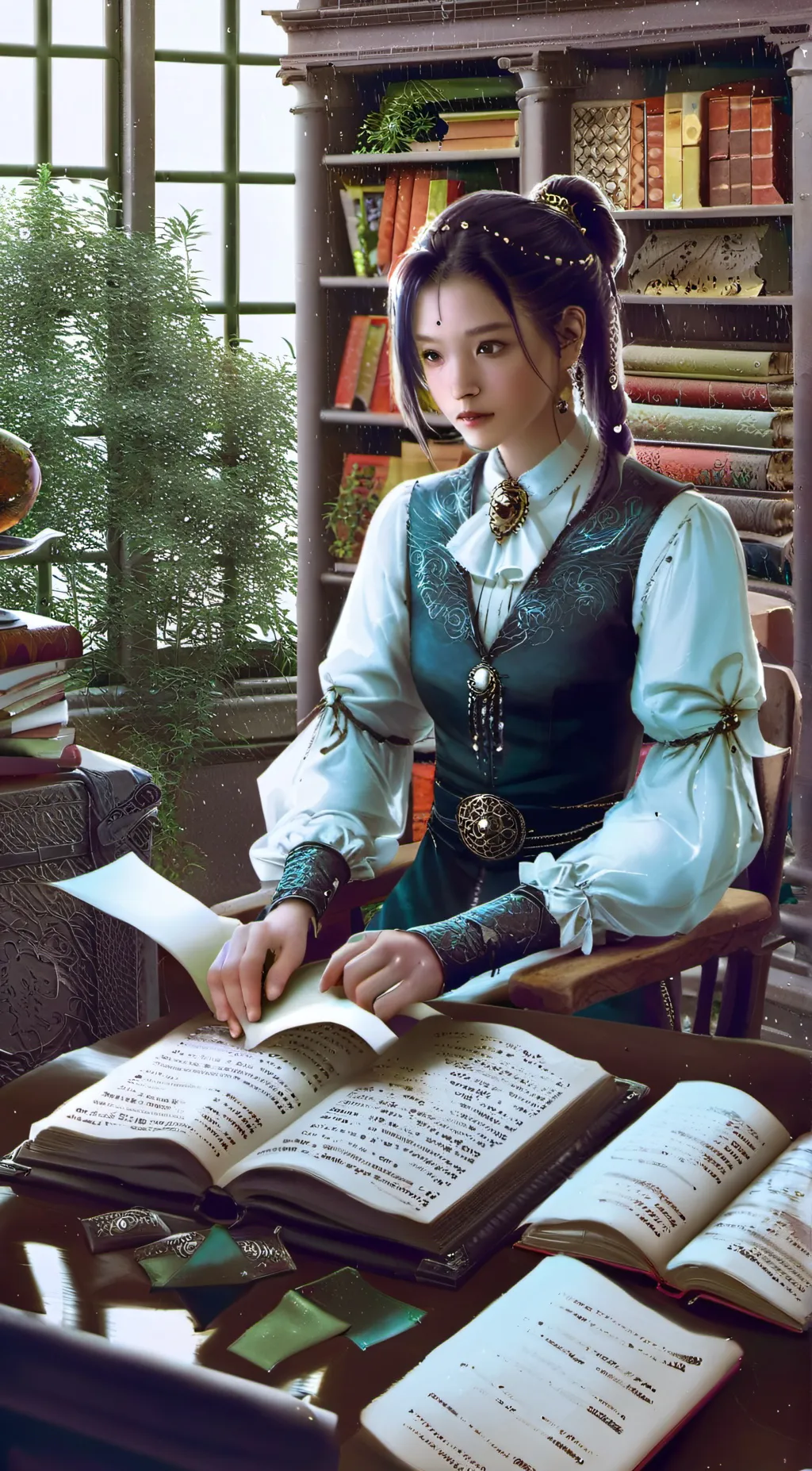 ai character: Bruky  background