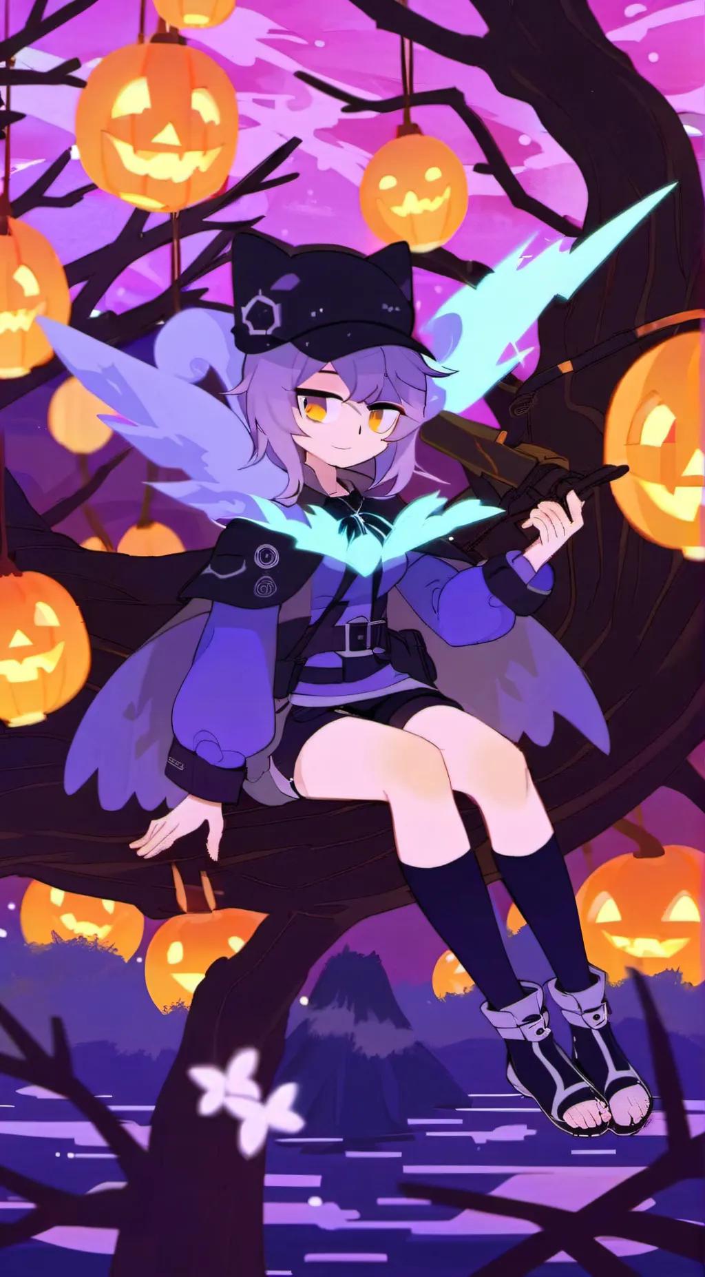 ai character: md x soybean background