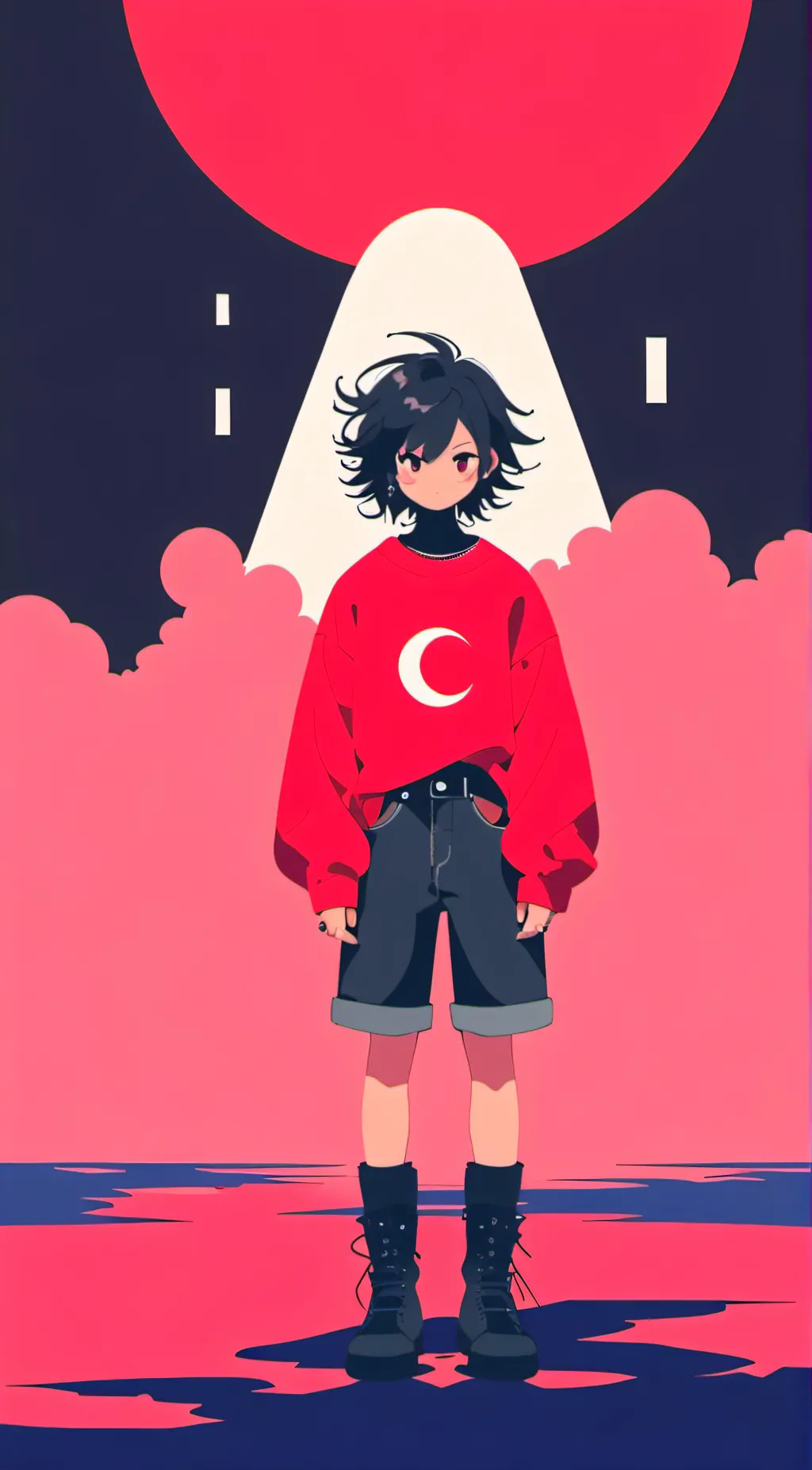 ai character: Sparrow background