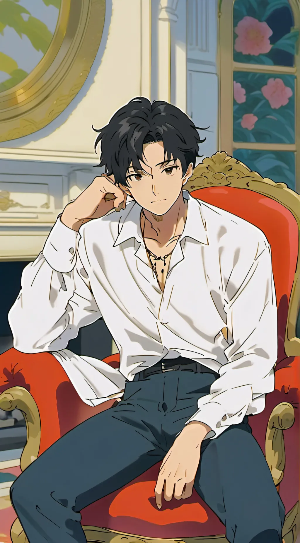 ai character: David background