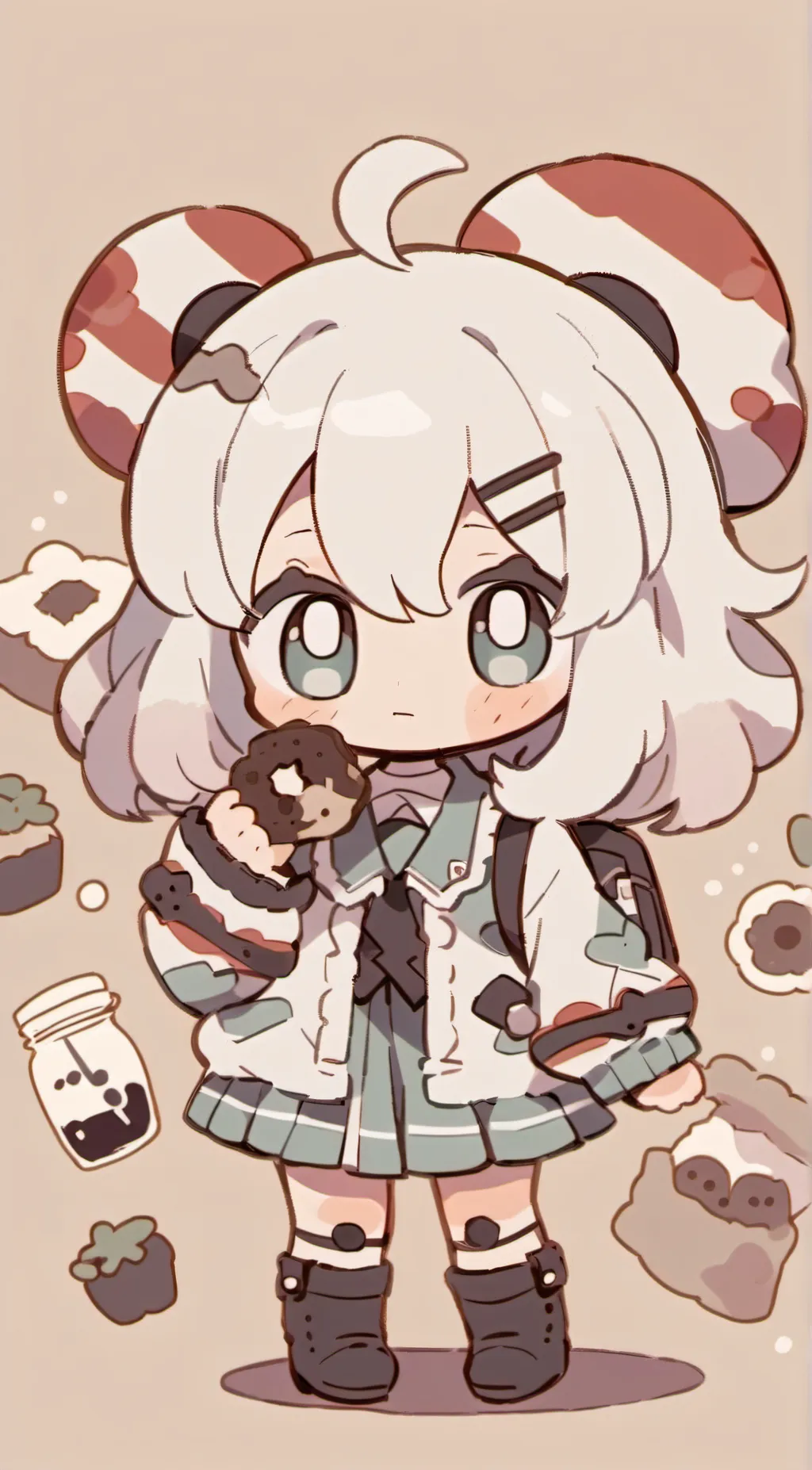 ai character: Class 1 A  background