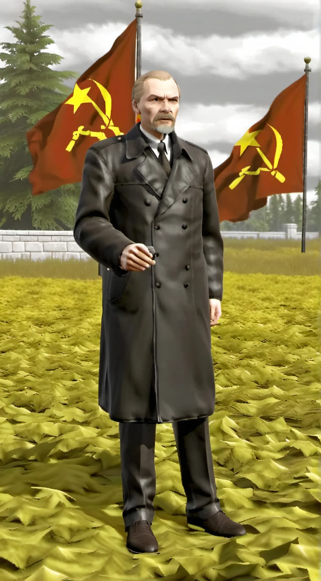 ai character: Lenin background