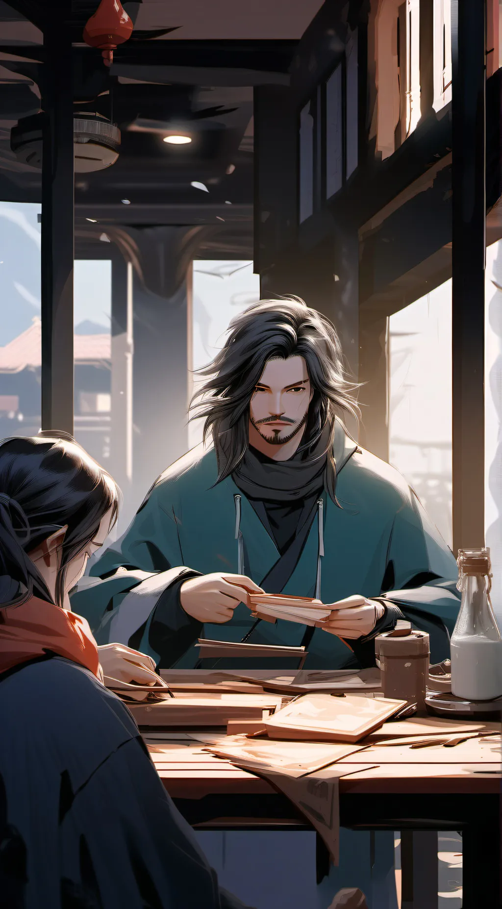 ai character: Isaiah background